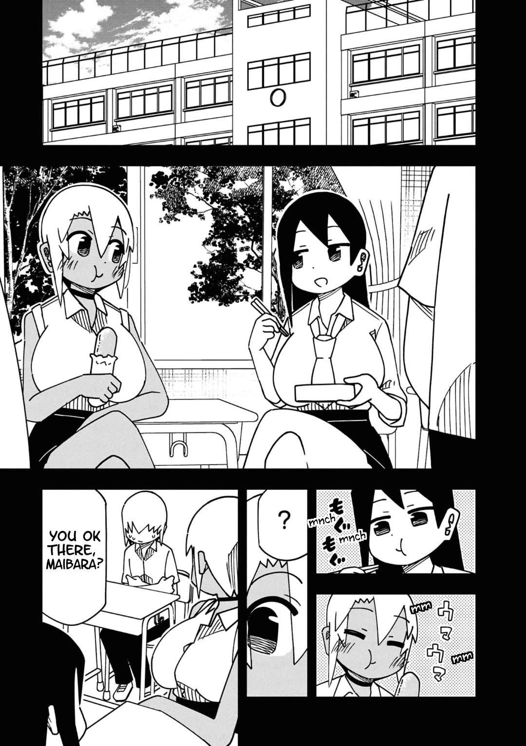 Maibara-kun wa Tsuyotsuyo Gal Kara Hanarerarenai Chapter 7 page 1 - 