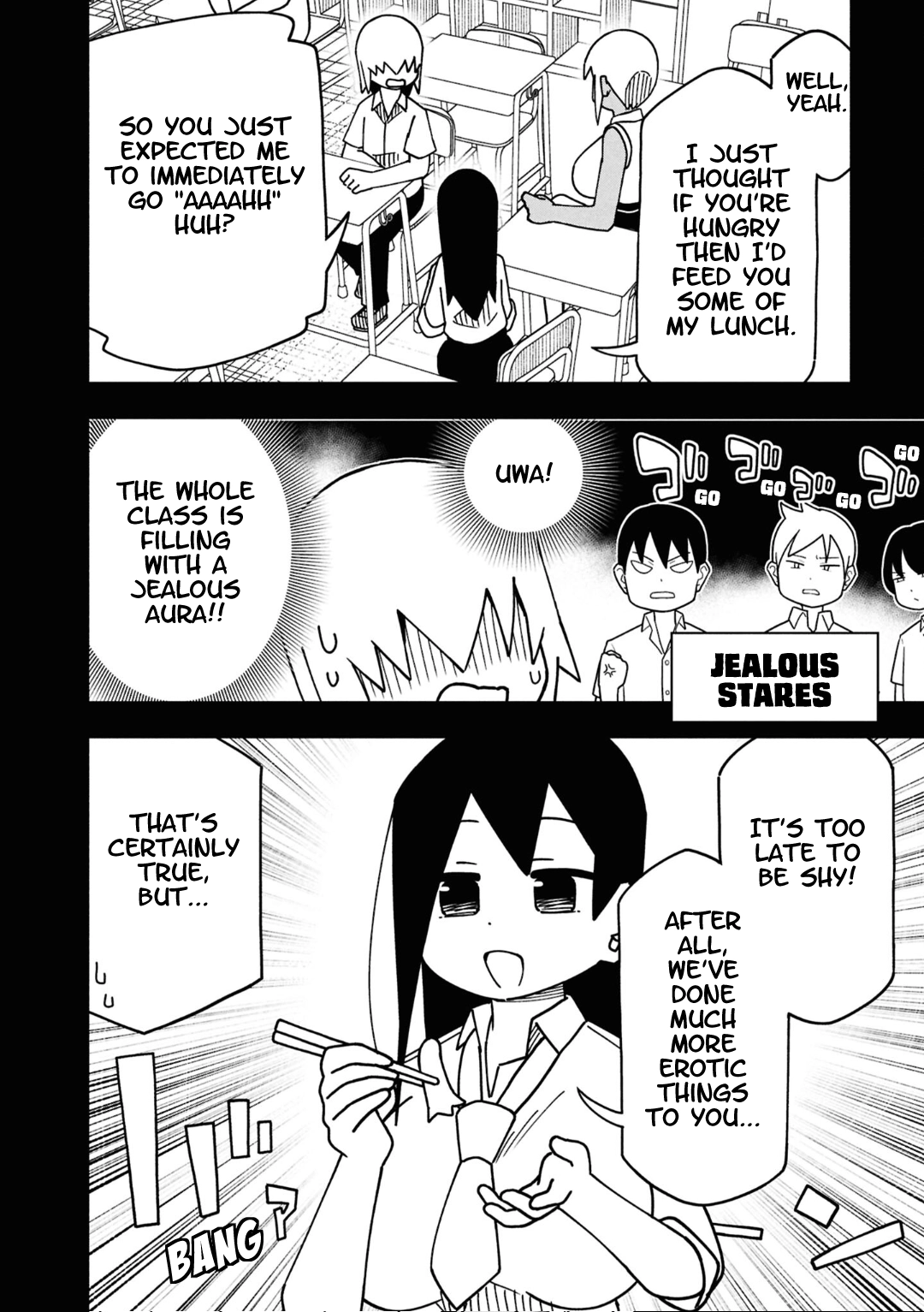 Maibara-kun wa Tsuyotsuyo Gal Kara Hanarerarenai Chapter 7 page 4 - 