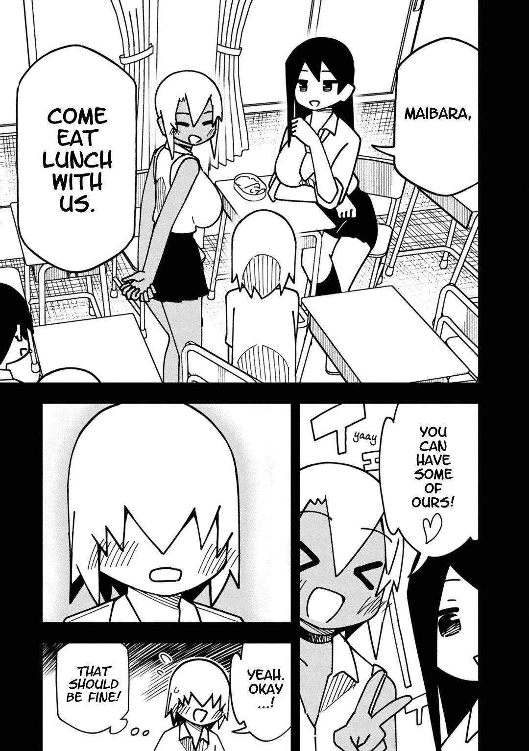 Maibara-kun wa Tsuyotsuyo Gal Kara Hanarerarenai Chapter 7 page 9 - 