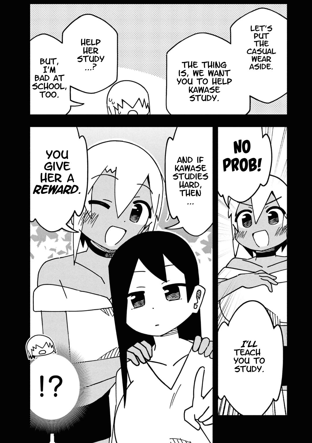 Maibara-kun wa Tsuyotsuyo Gal Kara Hanarerarenai Chapter 8 page 4 - 