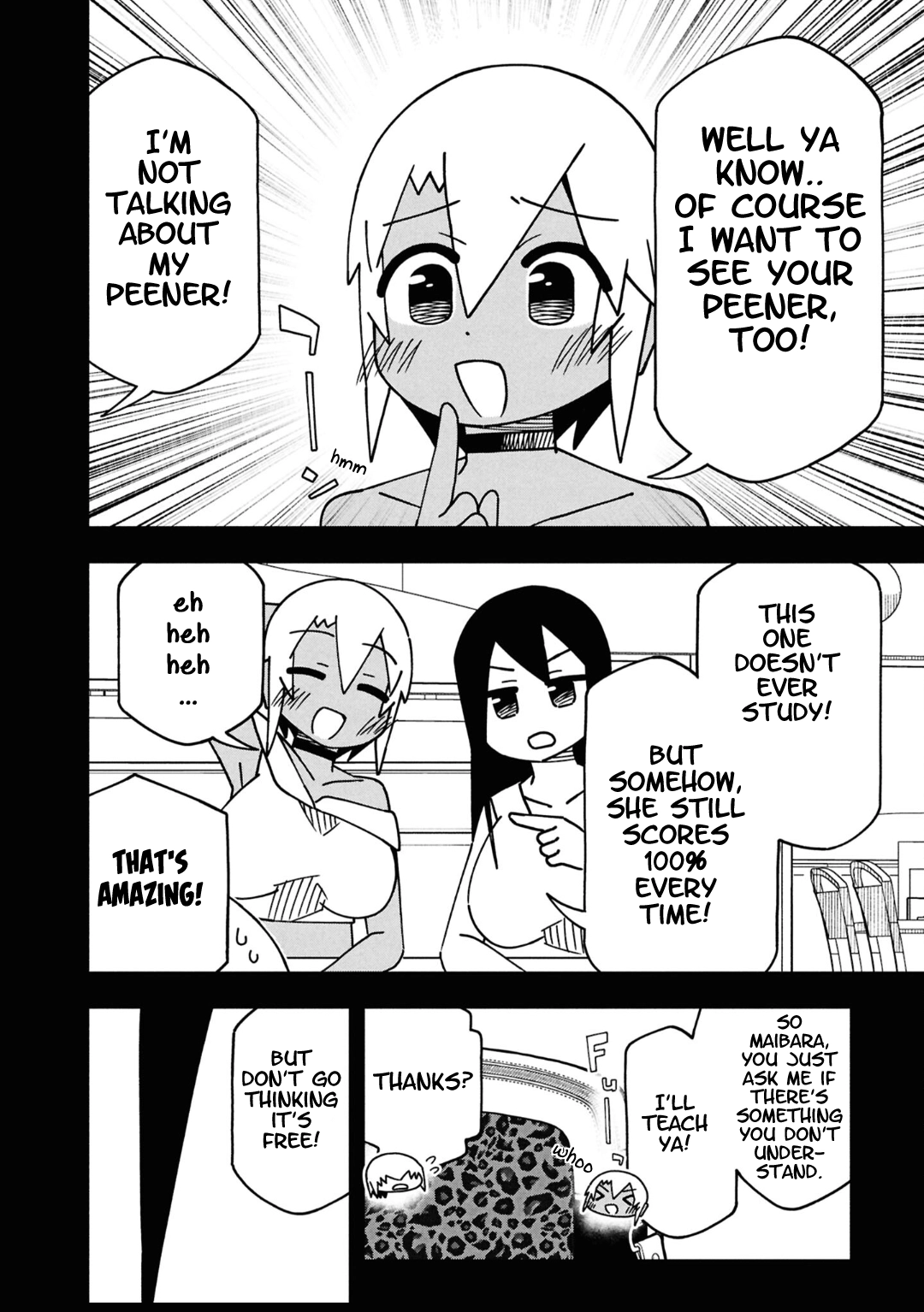 Maibara-kun wa Tsuyotsuyo Gal Kara Hanarerarenai Chapter 8 page 6 - 