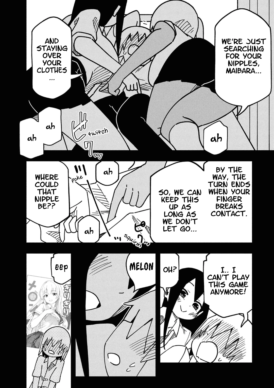 Maibara-kun wa Tsuyotsuyo Gal Kara Hanarerarenai Chapter 9 page 6 - 