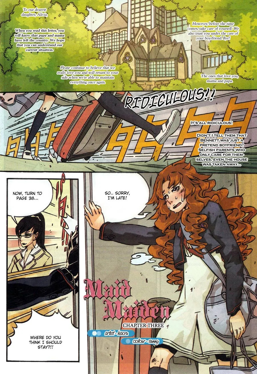 Maid Maiden Chapter 3 page 2 - 