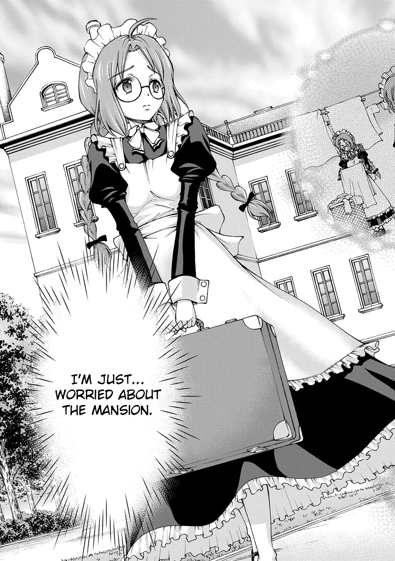 Maid Nara Touzen Desu. ~Nureginu Wo Kiserareta Bannou Maid-San Wa Tabi Ni Deru Koto Ni Shimashita.~ Chapter 1 page 12 - 
