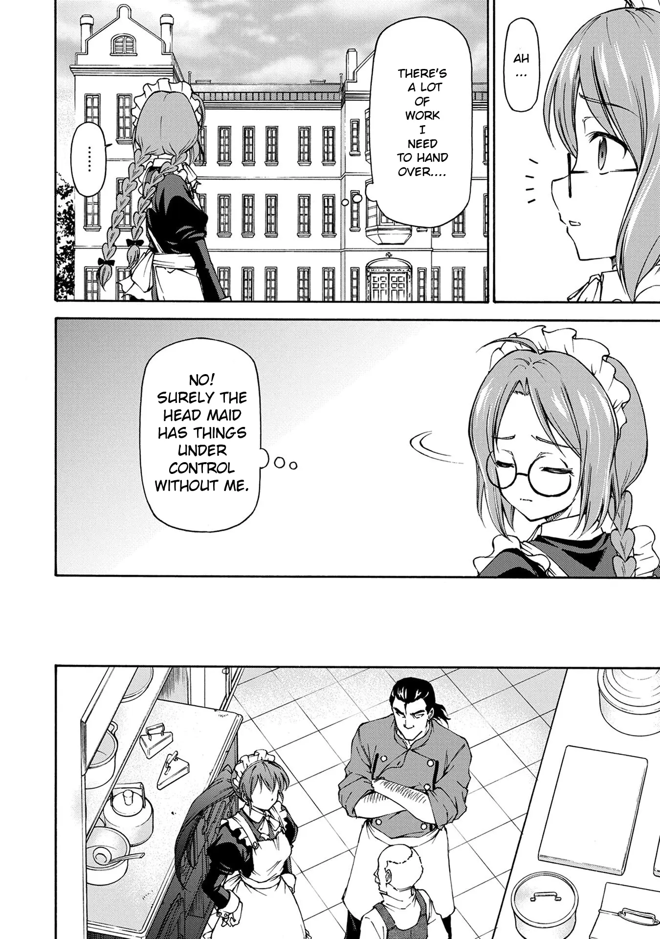 Maid Nara Touzen Desu. ~Nureginu Wo Kiserareta Bannou Maid-San Wa Tabi Ni Deru Koto Ni Shimashita.~ Chapter 1 page 13 - 