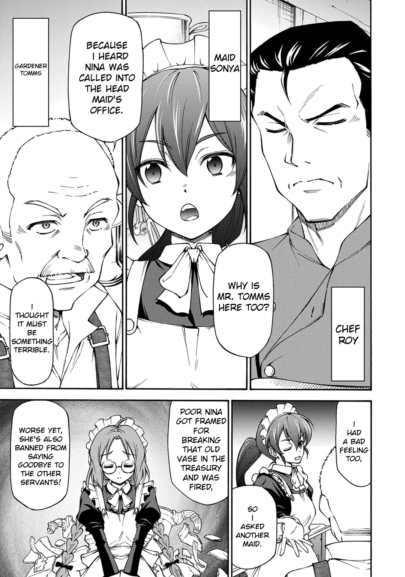 Maid Nara Touzen Desu. ~Nureginu Wo Kiserareta Bannou Maid-San Wa Tabi Ni Deru Koto Ni Shimashita.~ Chapter 1 page 14 - 