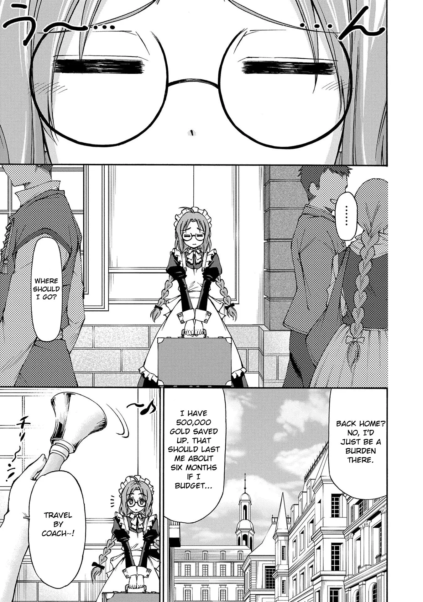 Maid Nara Touzen Desu. ~Nureginu Wo Kiserareta Bannou Maid-San Wa Tabi Ni Deru Koto Ni Shimashita.~ Chapter 1 page 18 - 