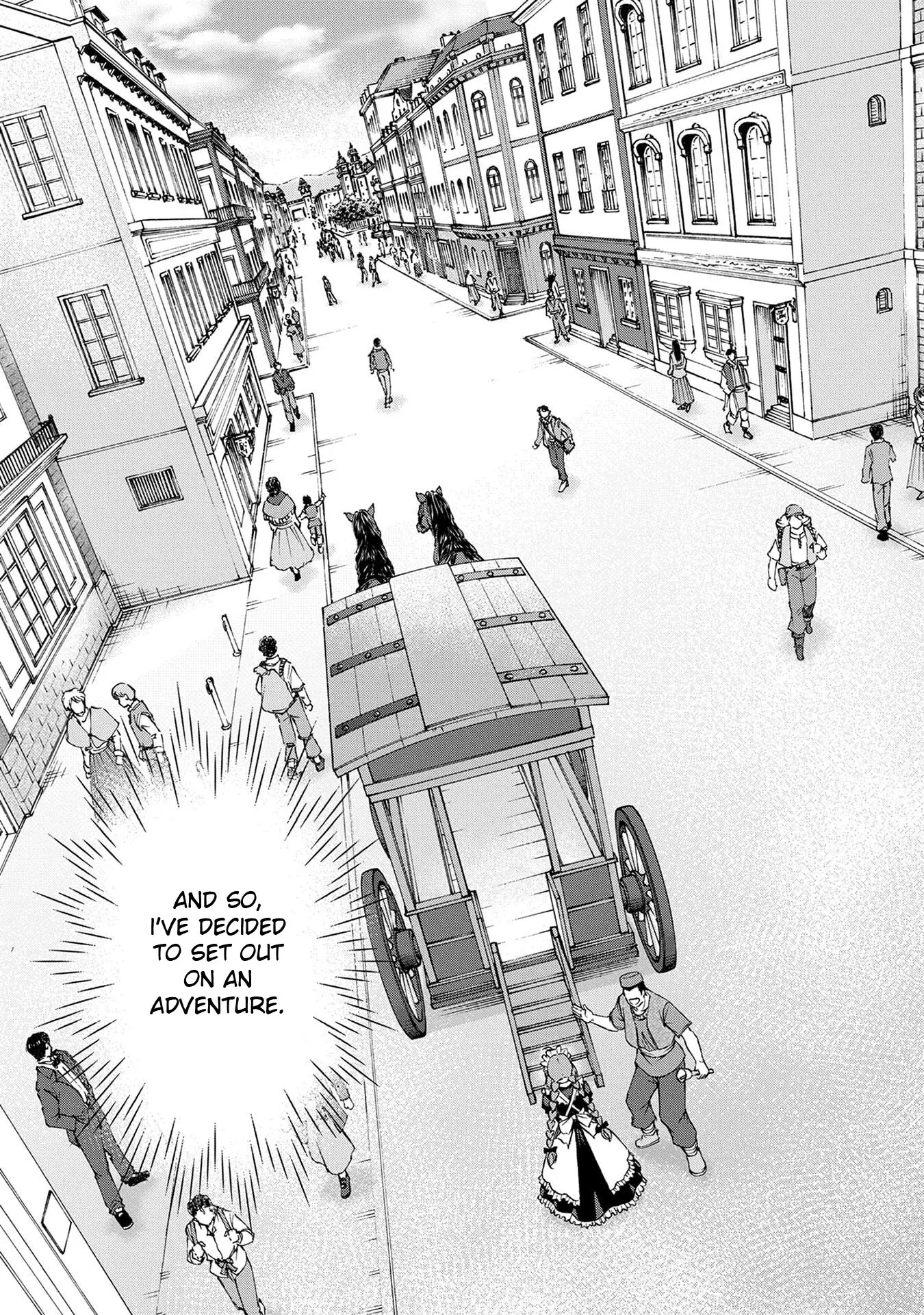 Maid Nara Touzen Desu. ~Nureginu Wo Kiserareta Bannou Maid-San Wa Tabi Ni Deru Koto Ni Shimashita.~ Chapter 1 page 21 - 