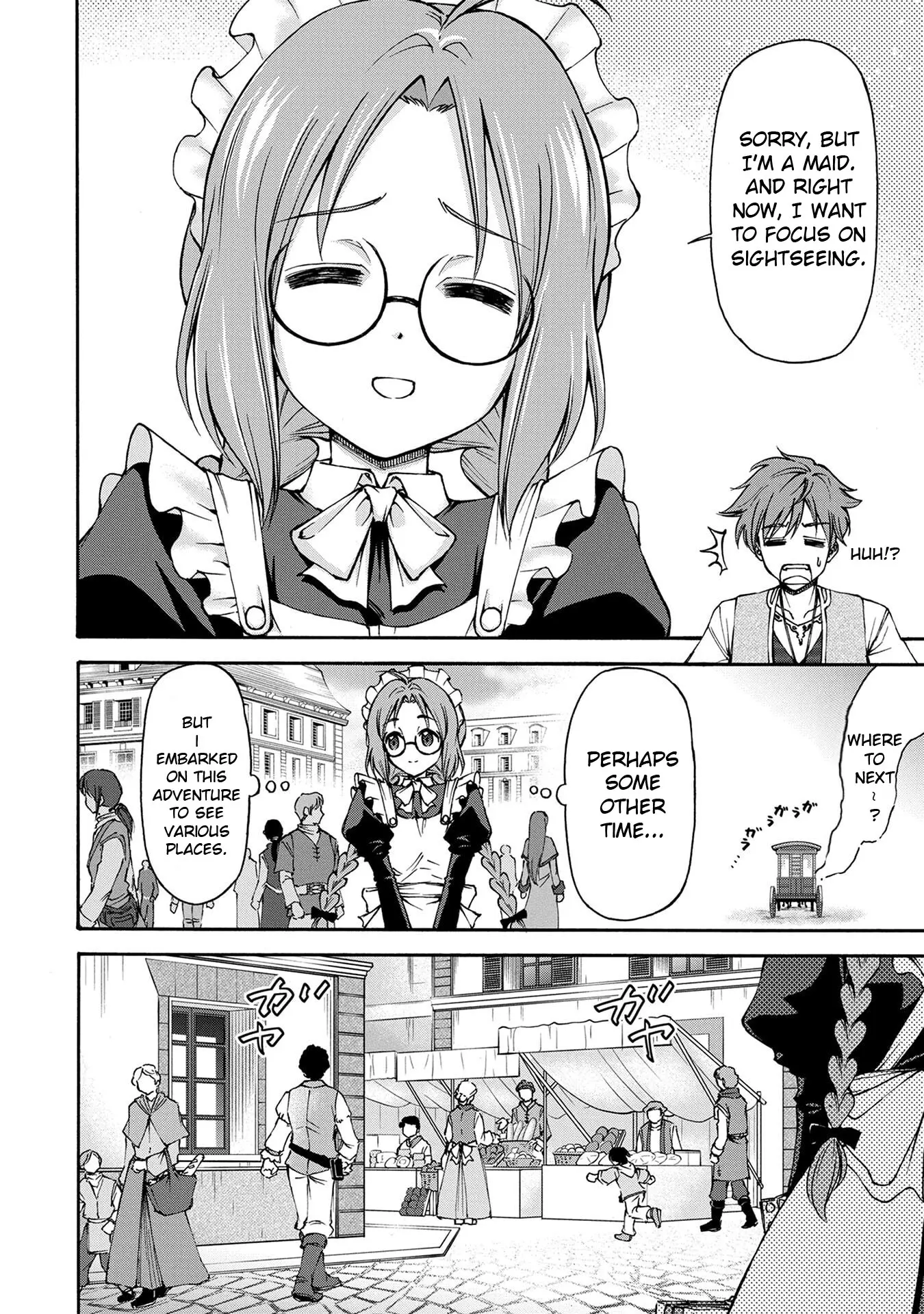 Maid Nara Touzen Desu. ~Nureginu Wo Kiserareta Bannou Maid-San Wa Tabi Ni Deru Koto Ni Shimashita.~ Chapter 1 page 27 - 