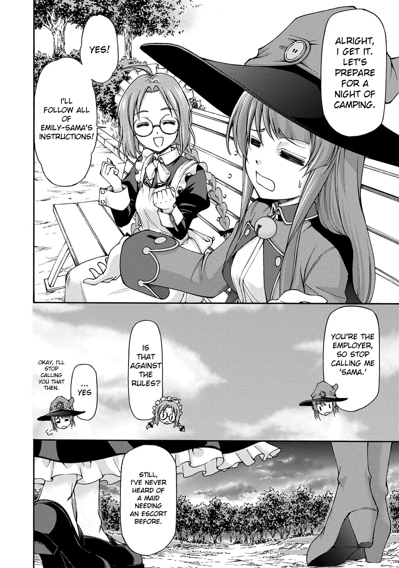 Maid Nara Touzen Desu. ~Nureginu Wo Kiserareta Bannou Maid-San Wa Tabi Ni Deru Koto Ni Shimashita.~ Chapter 1 page 41 - 