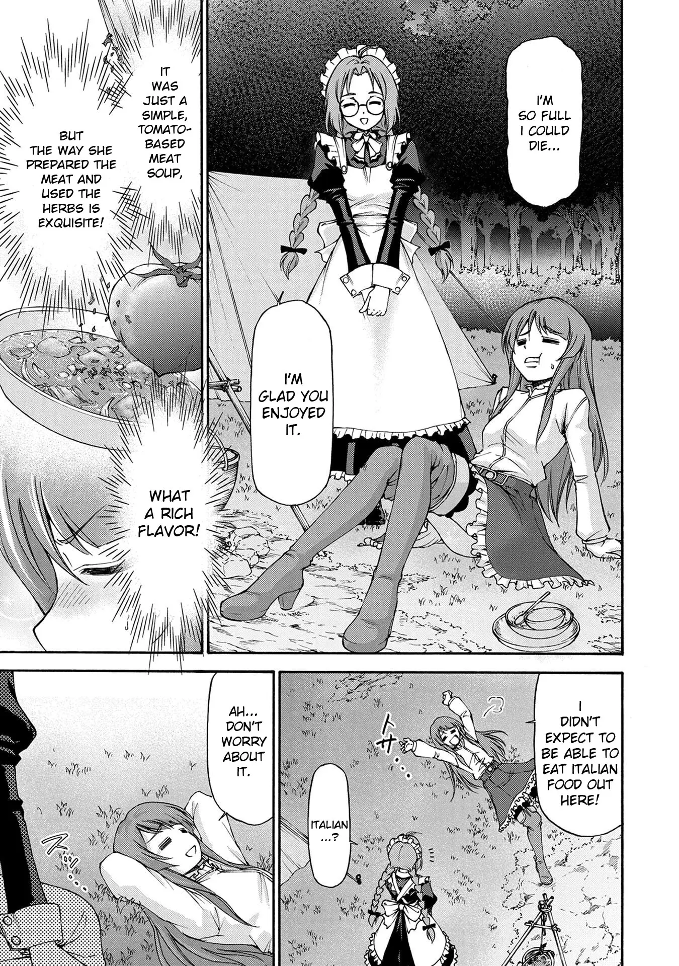 Maid Nara Touzen Desu. ~Nureginu Wo Kiserareta Bannou Maid-San Wa Tabi Ni Deru Koto Ni Shimashita.~ Chapter 1 page 46 - 