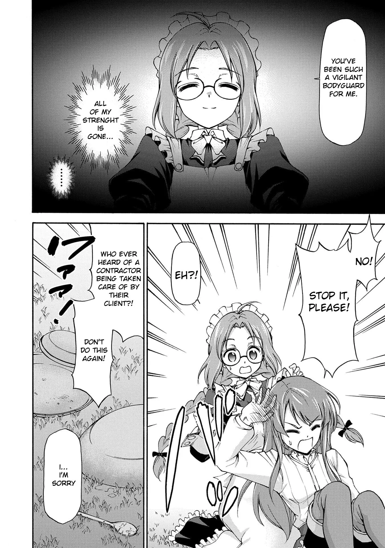 Maid Nara Touzen Desu. ~Nureginu Wo Kiserareta Bannou Maid-San Wa Tabi Ni Deru Koto Ni Shimashita.~ Chapter 1 page 49 - 