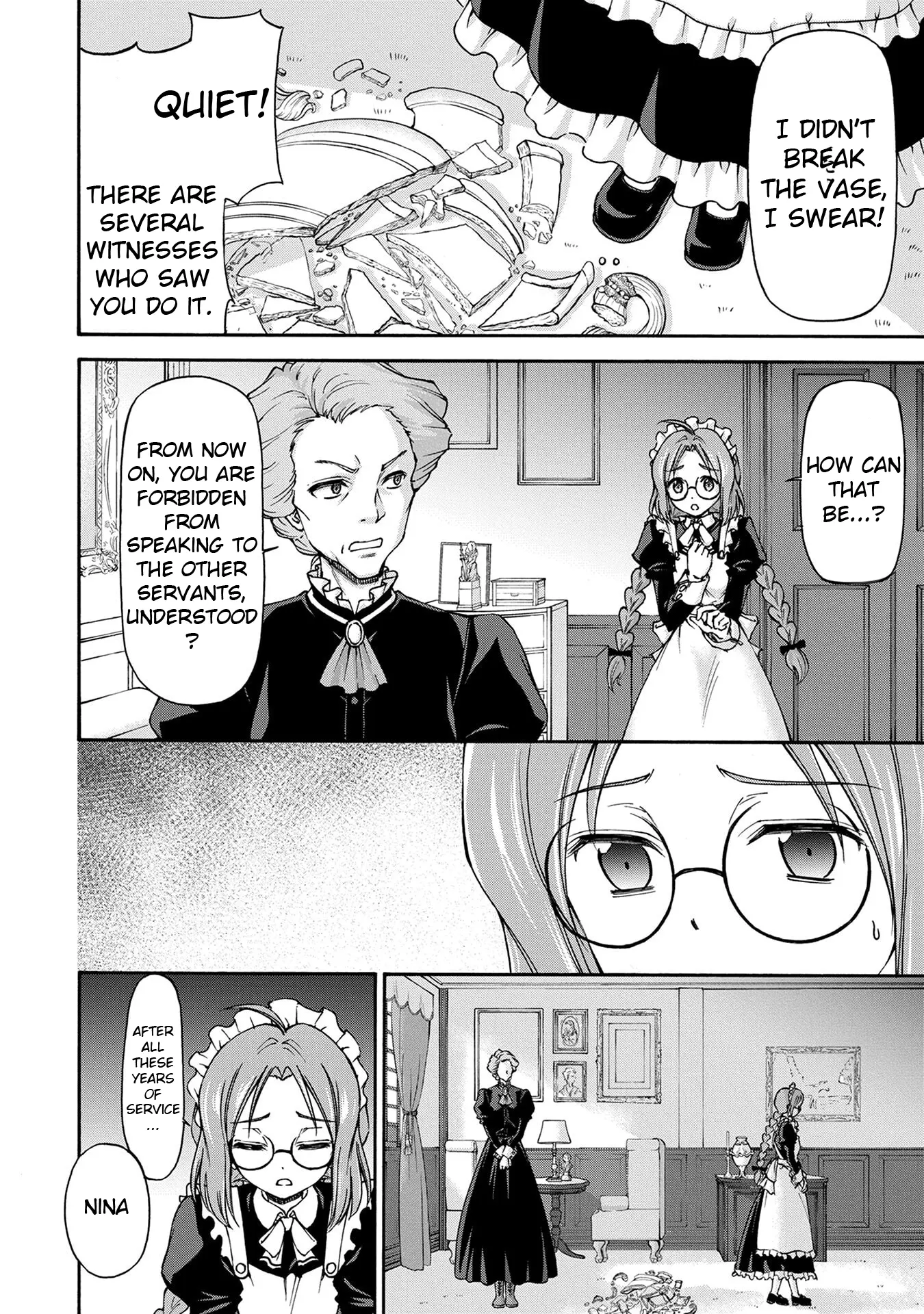 Maid Nara Touzen Desu. ~Nureginu Wo Kiserareta Bannou Maid-San Wa Tabi Ni Deru Koto Ni Shimashita.~ Chapter 1 page 7 - 