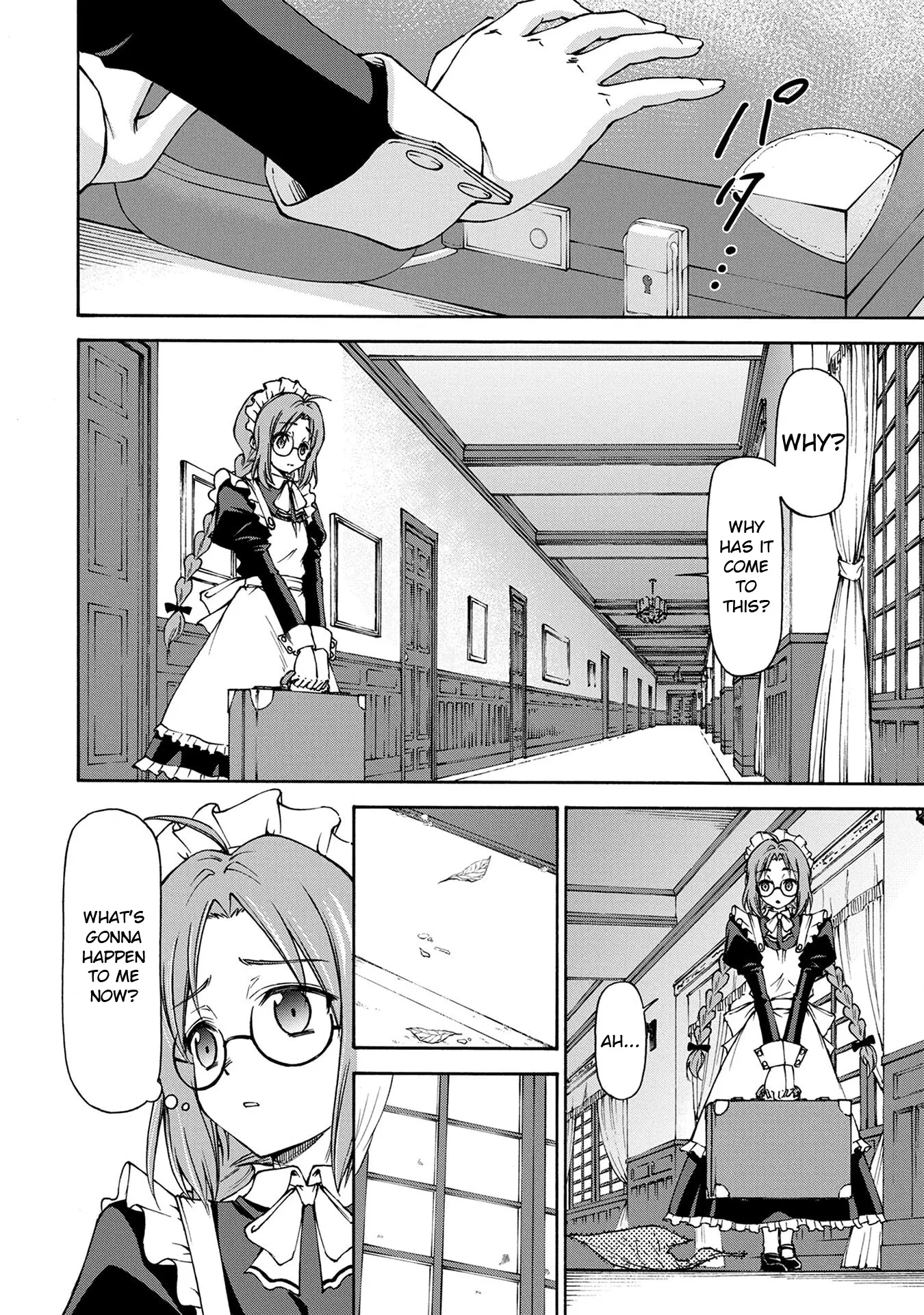Maid Nara Touzen Desu. ~Nureginu Wo Kiserareta Bannou Maid-San Wa Tabi Ni Deru Koto Ni Shimashita.~ Chapter 1 page 9 - 