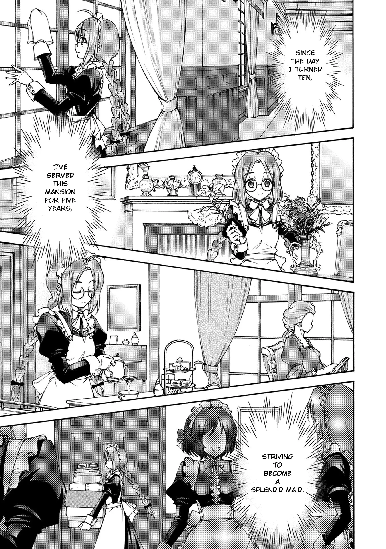 Maid Nara Touzen Desu. ~Nureginu Wo Kiserareta Bannou Maid-San Wa Tabi Ni Deru Koto Ni Shimashita.~ Chapter 1 page 10 - 