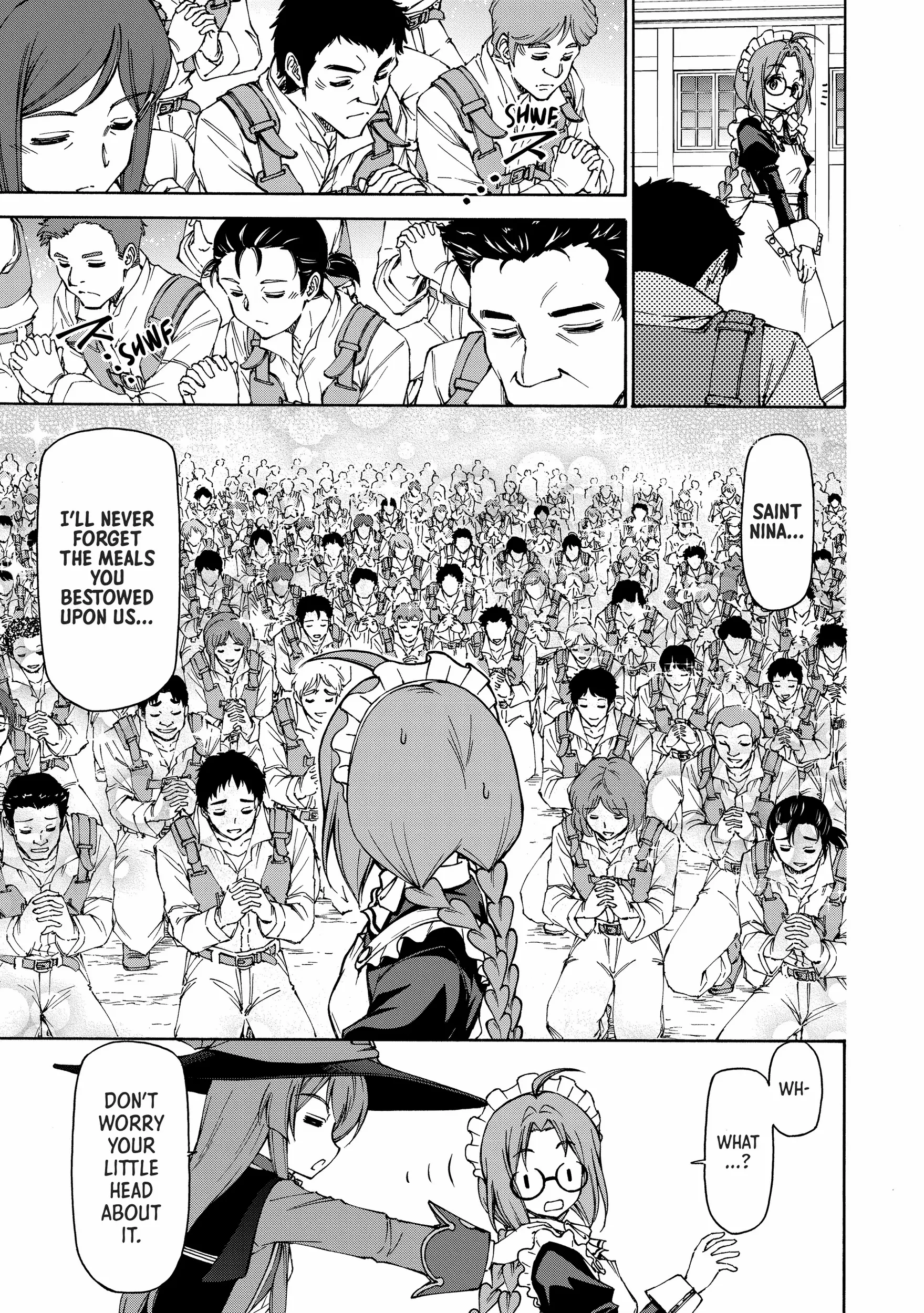 Maid Nara Touzen Desu. ~Nureginu Wo Kiserareta Bannou Maid-San Wa Tabi Ni Deru Koto Ni Shimashita.~ Chapter 10 page 12 - 