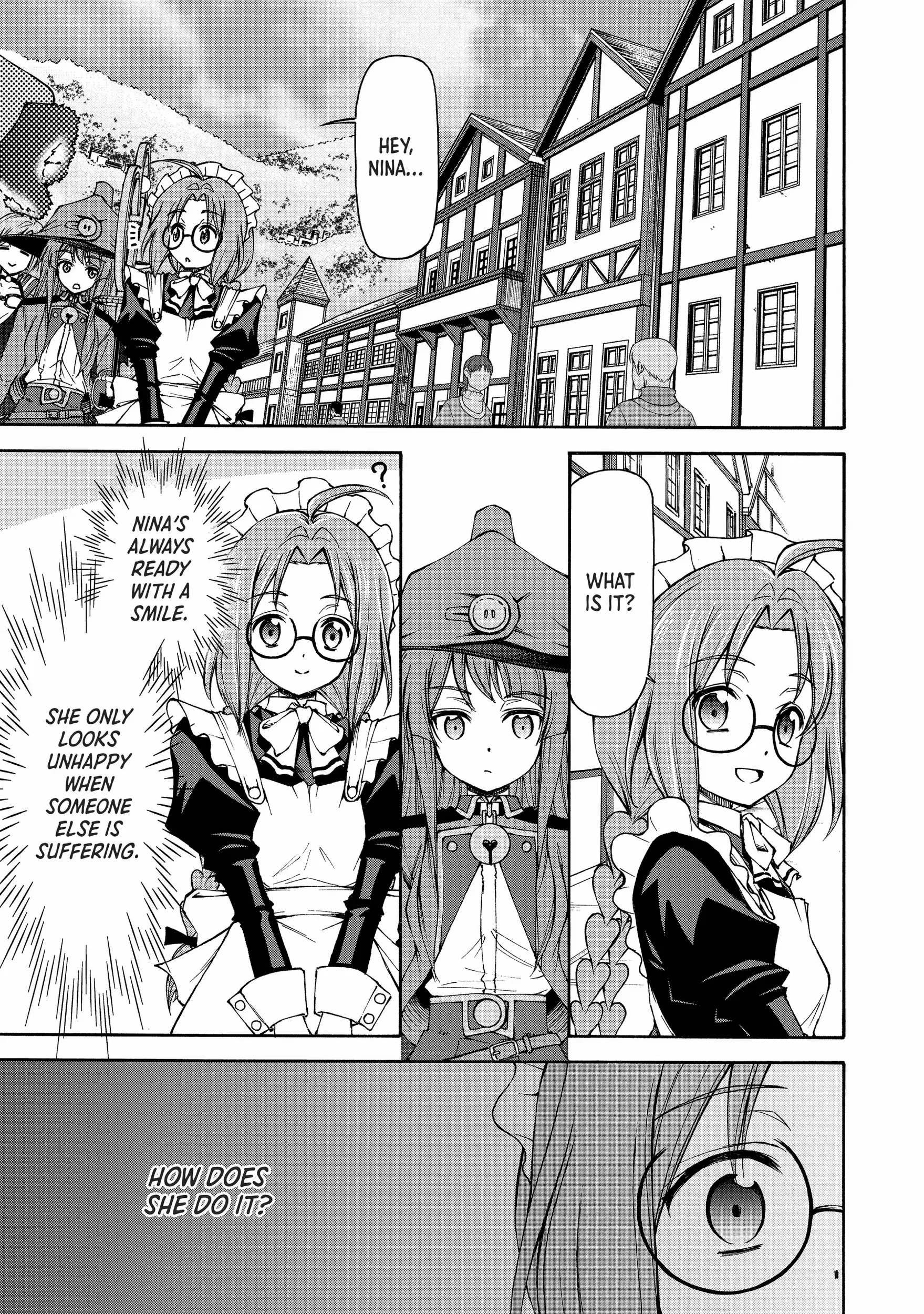 Maid Nara Touzen Desu. ~Nureginu Wo Kiserareta Bannou Maid-San Wa Tabi Ni Deru Koto Ni Shimashita.~ Chapter 10 page 24 - 