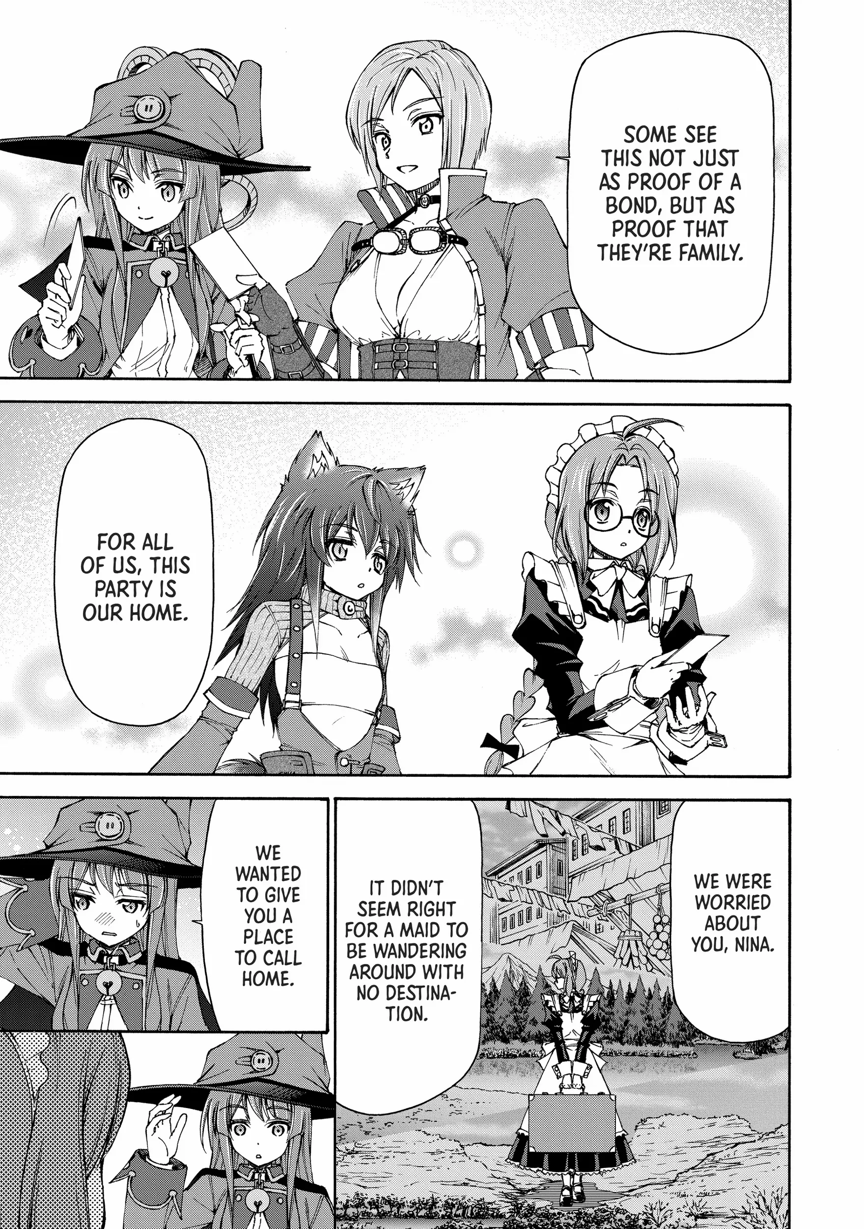 Maid Nara Touzen Desu. ~Nureginu Wo Kiserareta Bannou Maid-San Wa Tabi Ni Deru Koto Ni Shimashita.~ Chapter 10 page 28 - 
