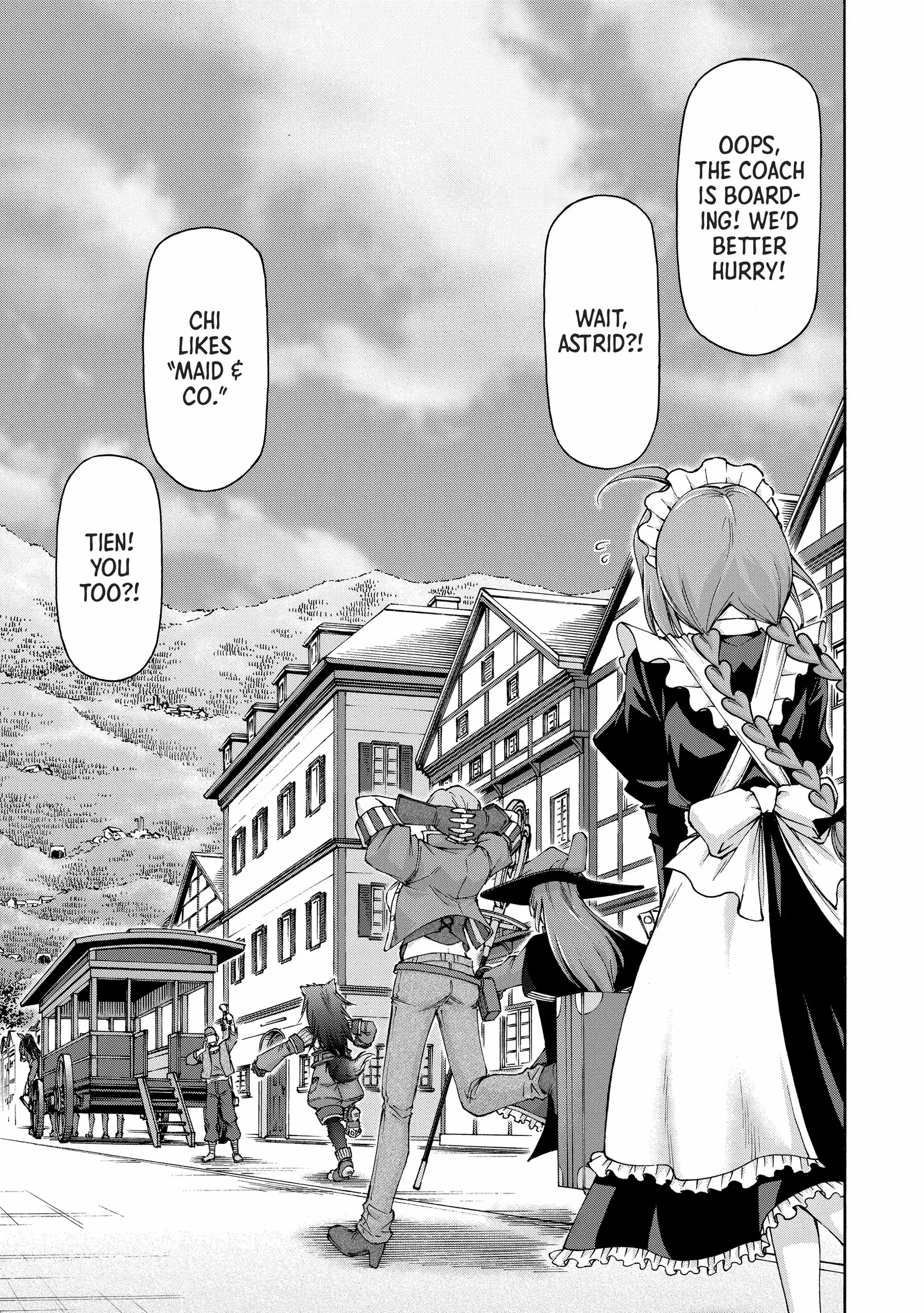 Maid Nara Touzen Desu. ~Nureginu Wo Kiserareta Bannou Maid-San Wa Tabi Ni Deru Koto Ni Shimashita.~ Chapter 10 page 33 - 