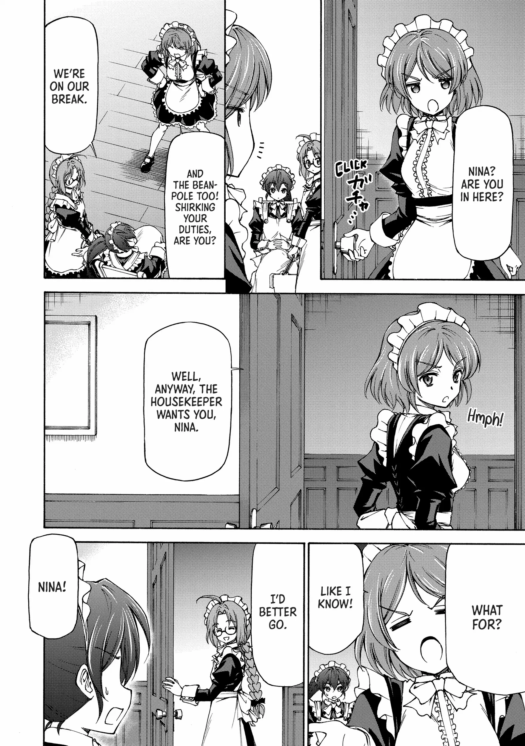 Maid Nara Touzen Desu. ~Nureginu Wo Kiserareta Bannou Maid-San Wa Tabi Ni Deru Koto Ni Shimashita.~ Chapter 11 page 11 - 