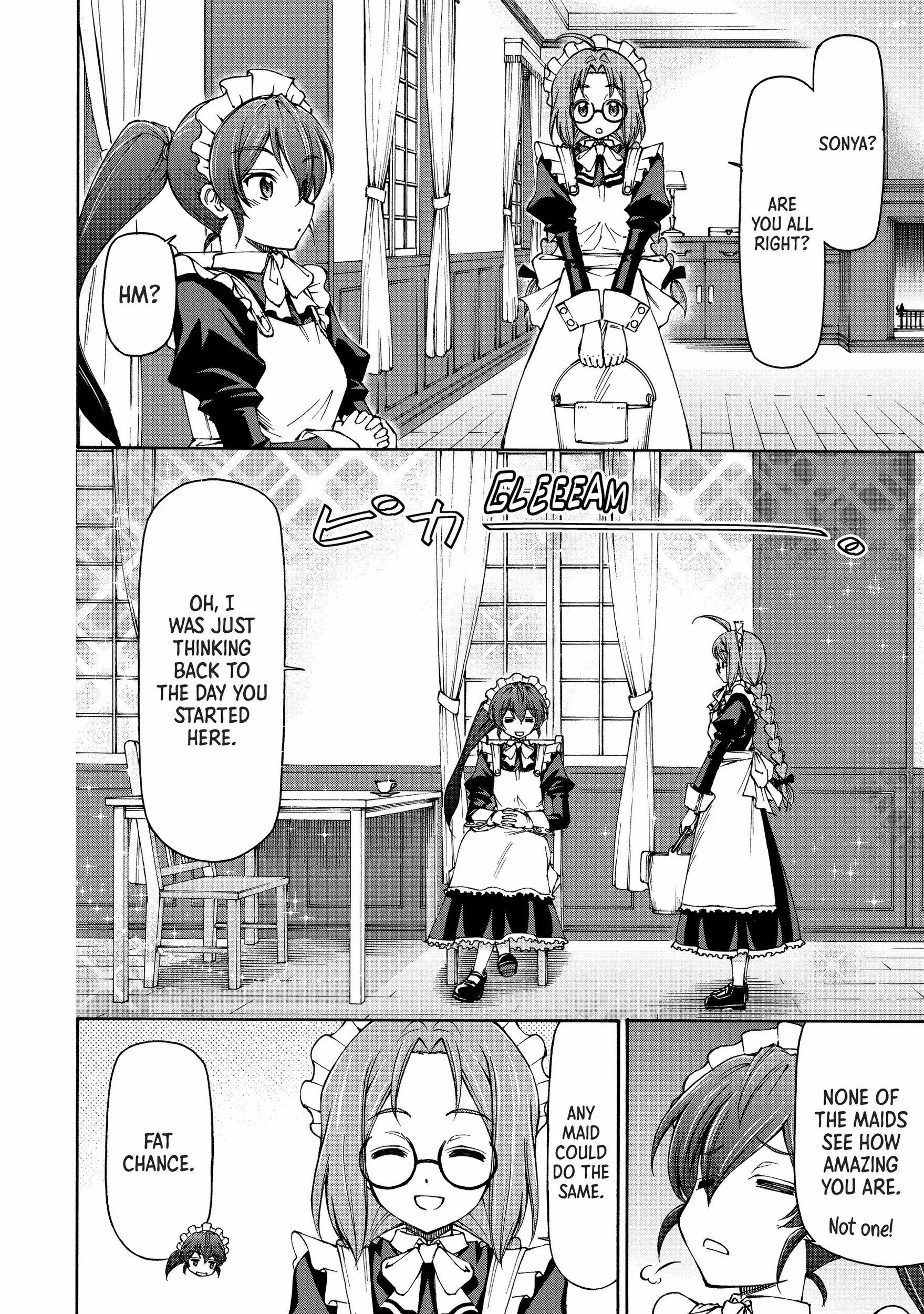 Maid Nara Touzen Desu. ~Nureginu Wo Kiserareta Bannou Maid-San Wa Tabi Ni Deru Koto Ni Shimashita.~ Chapter 11 page 5 - 
