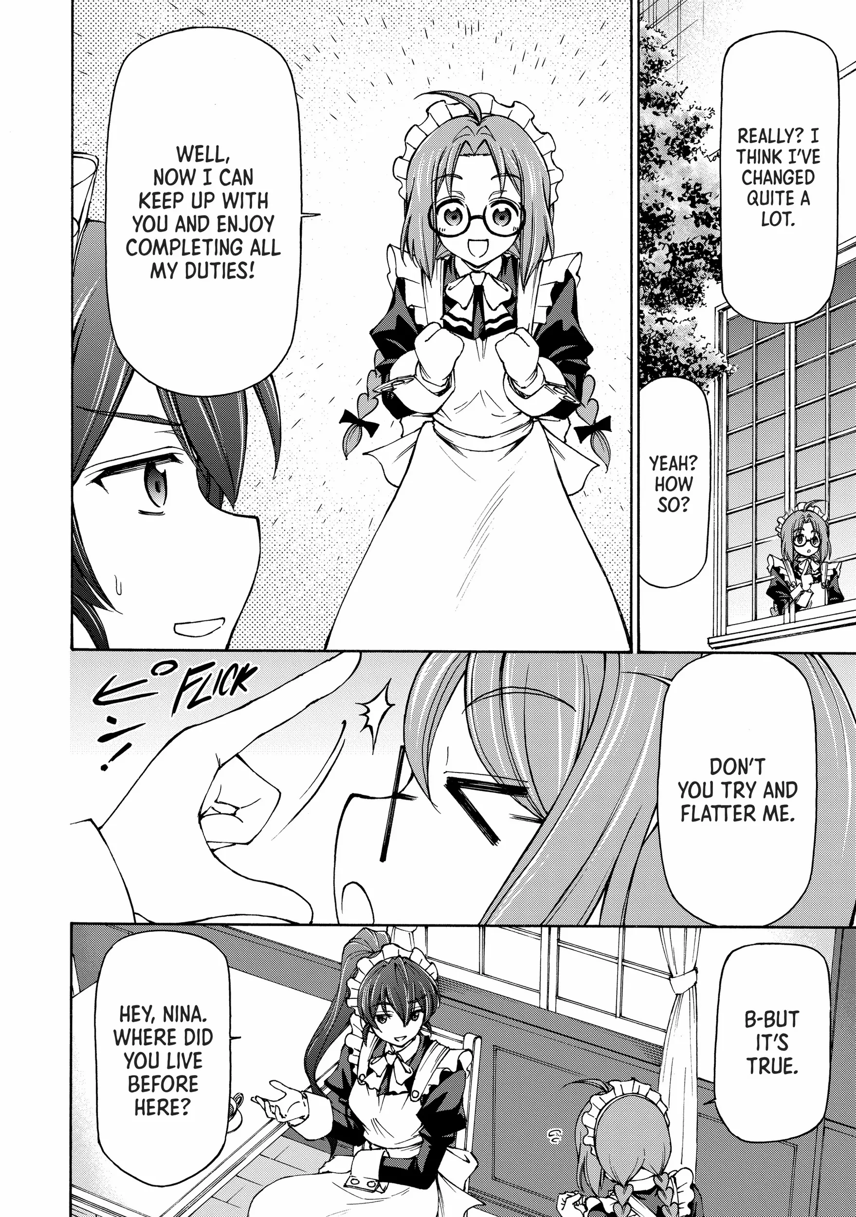 Maid Nara Touzen Desu. ~Nureginu Wo Kiserareta Bannou Maid-San Wa Tabi Ni Deru Koto Ni Shimashita.~ Chapter 11 page 7 - 