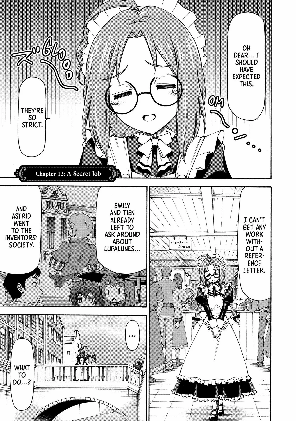 Maid Nara Touzen Desu. ~Nureginu Wo Kiserareta Bannou Maid-San Wa Tabi Ni Deru Koto Ni Shimashita.~ Chapter 12 page 4 - 