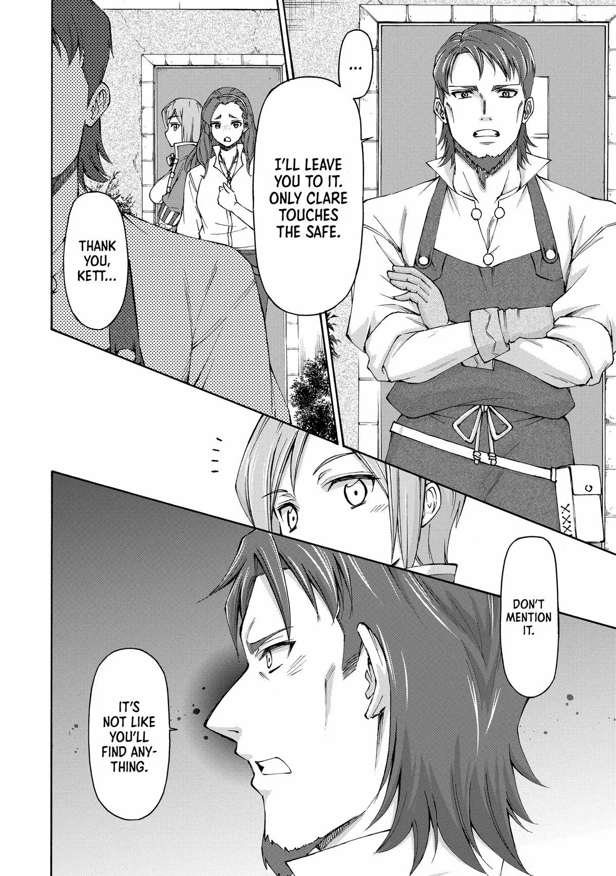 Maid Nara Touzen Desu. ~Nureginu Wo Kiserareta Bannou Maid-San Wa Tabi Ni Deru Koto Ni Shimashita.~ Chapter 12 page 35 - 