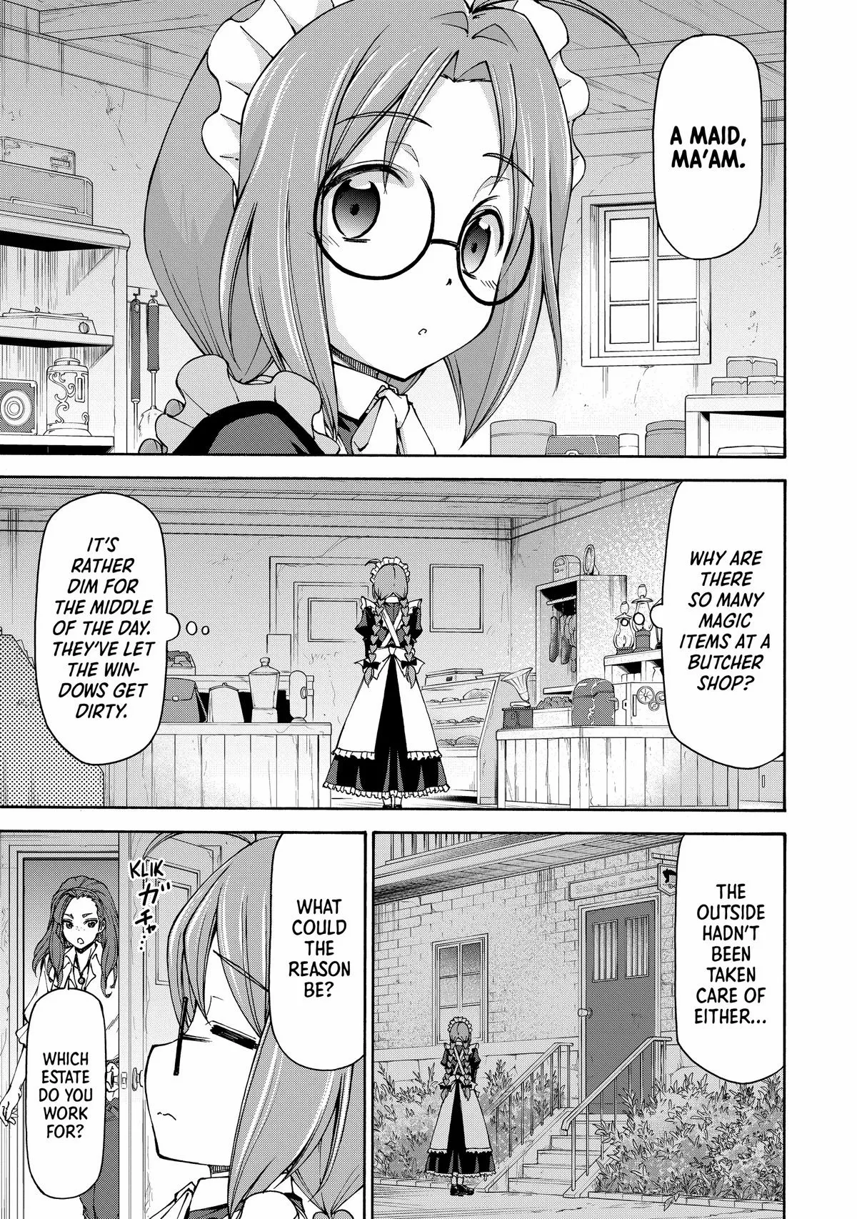Maid Nara Touzen Desu. ~Nureginu Wo Kiserareta Bannou Maid-San Wa Tabi Ni Deru Koto Ni Shimashita.~ Chapter 12 page 10 - 