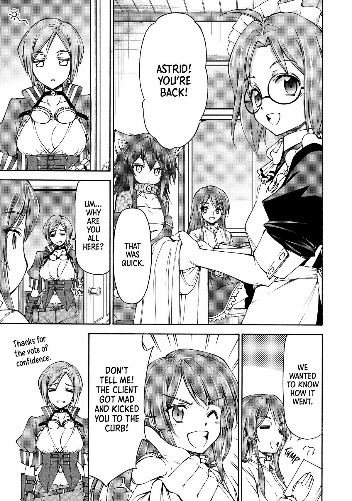 Maid Nara Touzen Desu. ~Nureginu Wo Kiserareta Bannou Maid-San Wa Tabi Ni Deru Koto Ni Shimashita.~ Chapter 13 page 11 - 