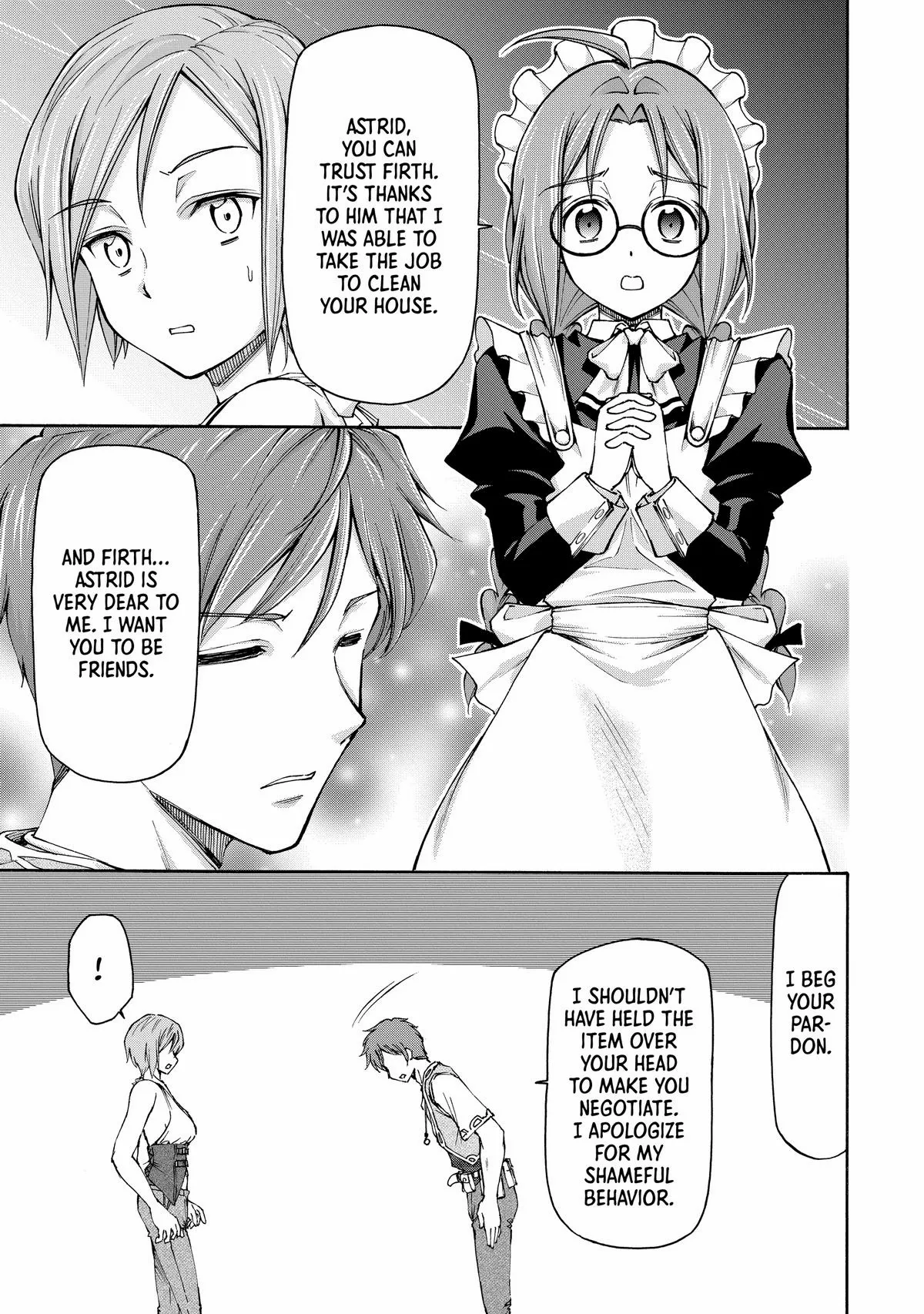 Maid Nara Touzen Desu. ~Nureginu Wo Kiserareta Bannou Maid-San Wa Tabi Ni Deru Koto Ni Shimashita.~ Chapter 13 page 29 - 