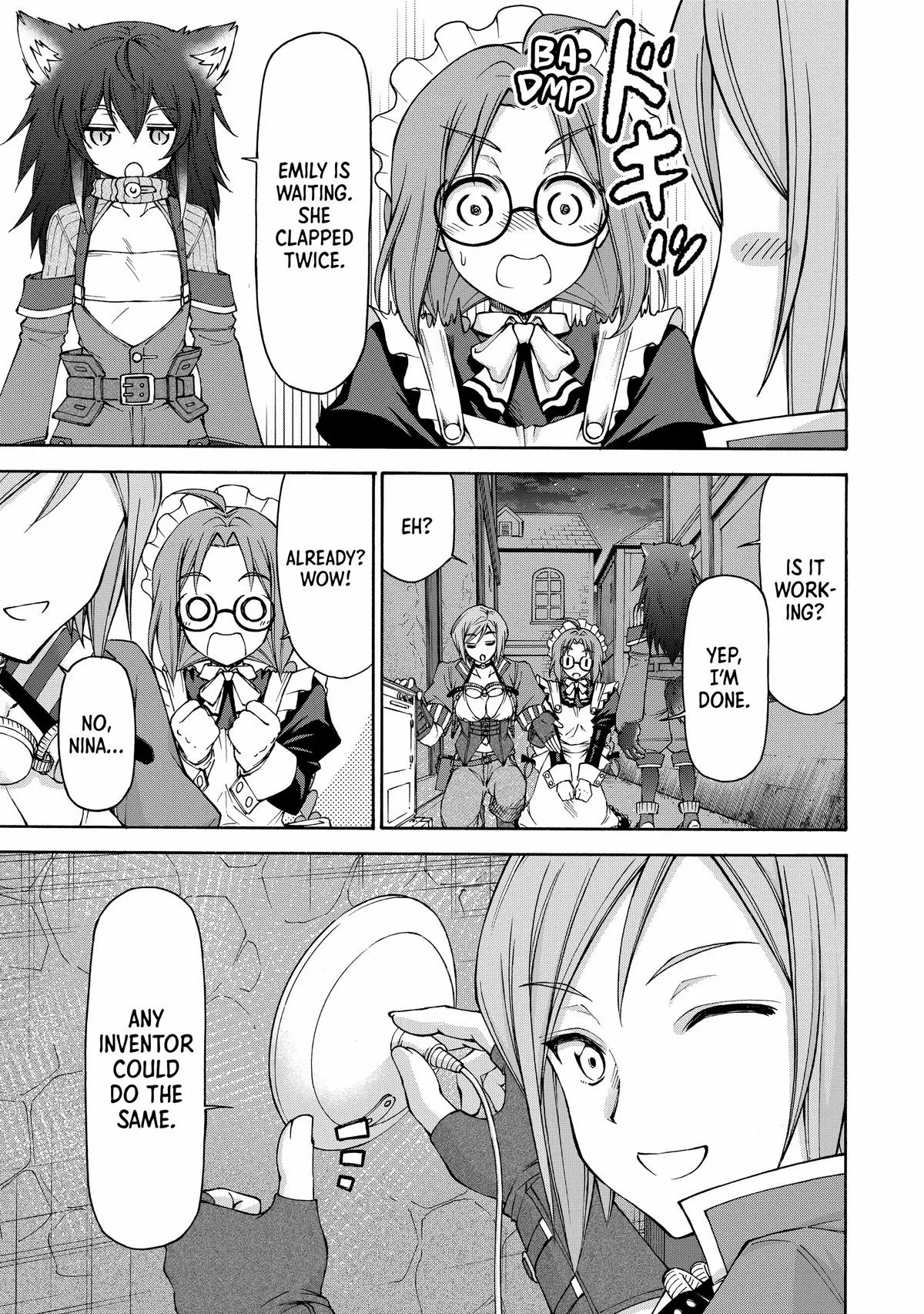 Maid Nara Touzen Desu. ~Nureginu Wo Kiserareta Bannou Maid-San Wa Tabi Ni Deru Koto Ni Shimashita.~ Chapter 14 page 15 - 