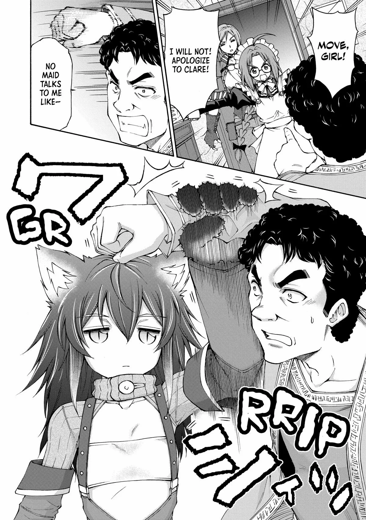 Maid Nara Touzen Desu. ~Nureginu Wo Kiserareta Bannou Maid-San Wa Tabi Ni Deru Koto Ni Shimashita.~ Chapter 14 page 34 - 