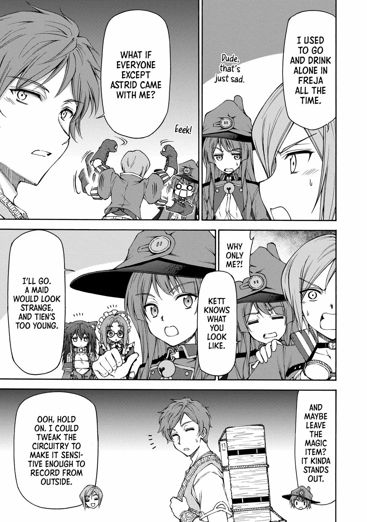 Maid Nara Touzen Desu. ~Nureginu Wo Kiserareta Bannou Maid-San Wa Tabi Ni Deru Koto Ni Shimashita.~ Chapter 14 page 7 - 