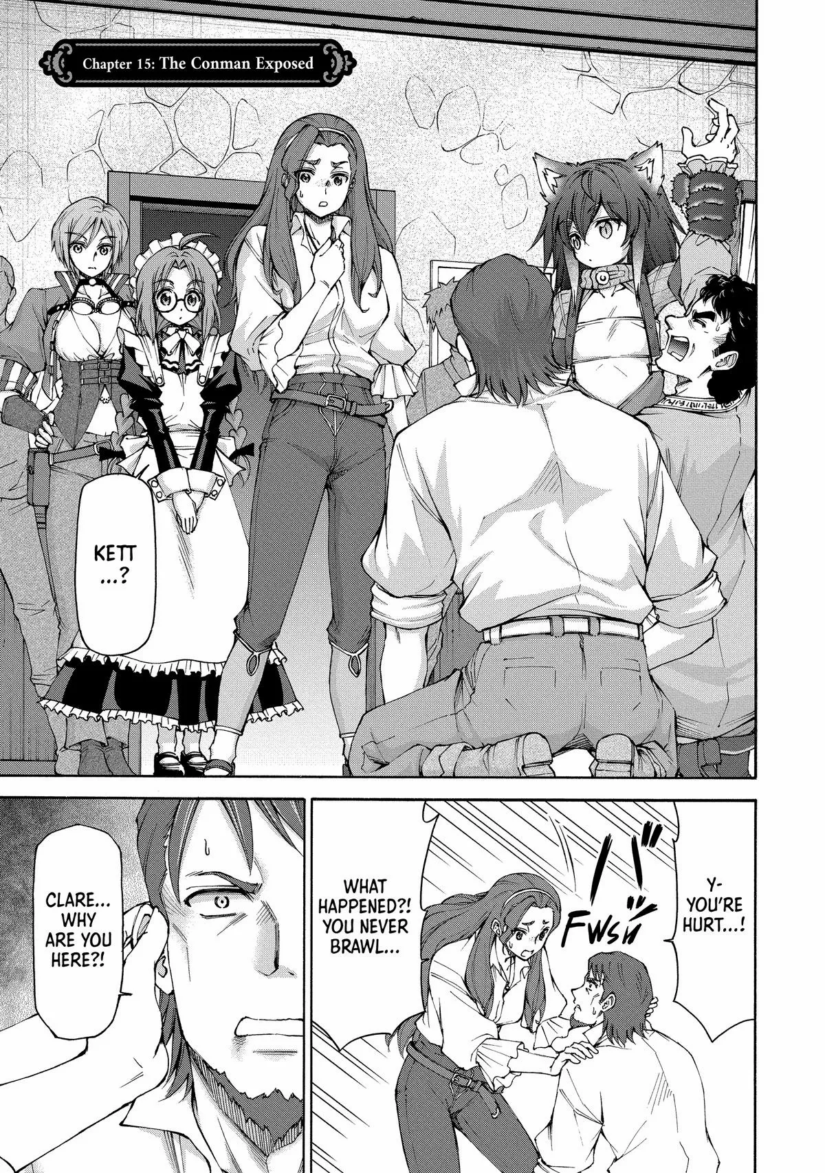 Maid Nara Touzen Desu. ~Nureginu Wo Kiserareta Bannou Maid-San Wa Tabi Ni Deru Koto Ni Shimashita.~ Chapter 15 page 1 - 