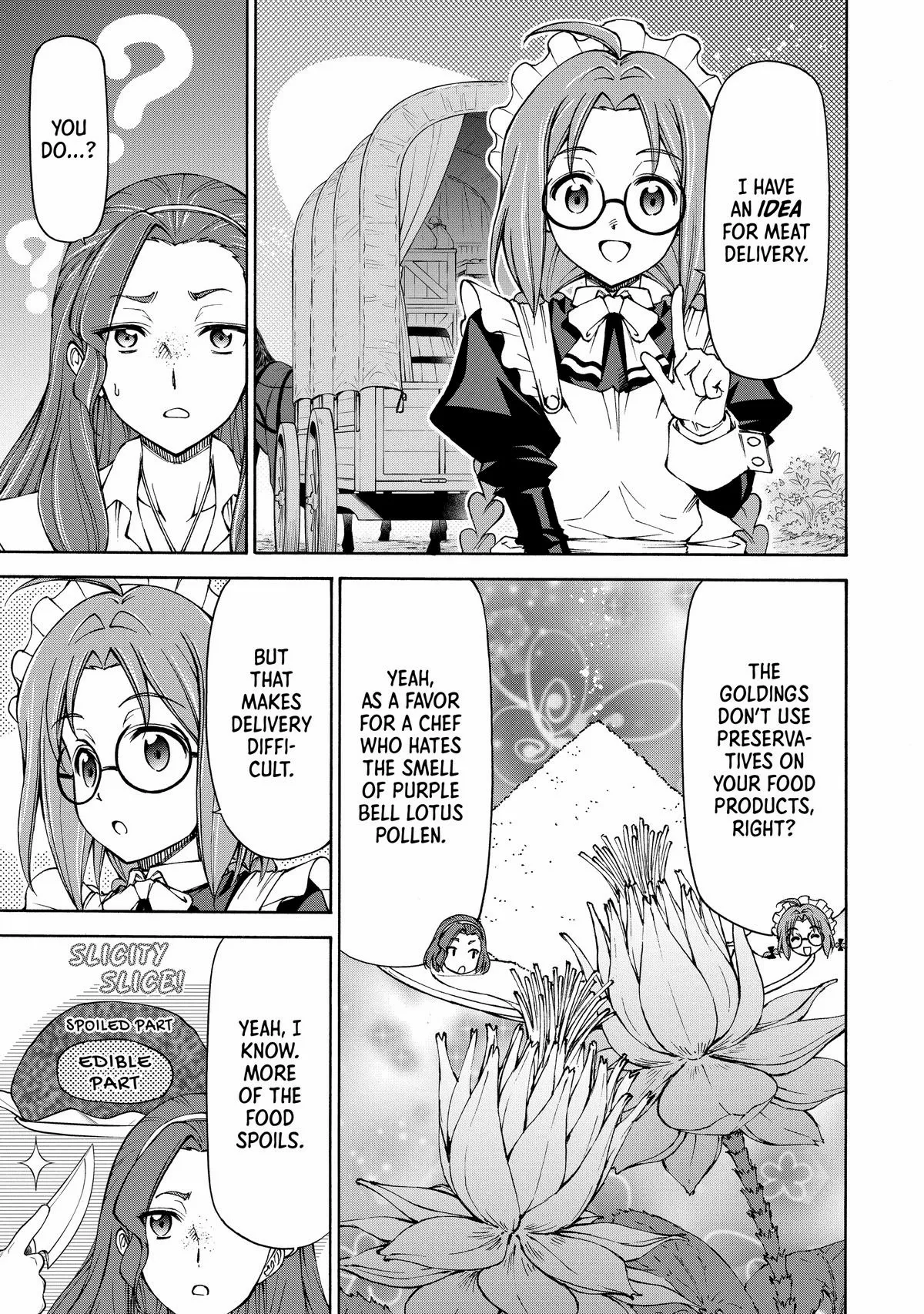 Maid Nara Touzen Desu. ~Nureginu Wo Kiserareta Bannou Maid-San Wa Tabi Ni Deru Koto Ni Shimashita.~ Chapter 15 page 21 - 