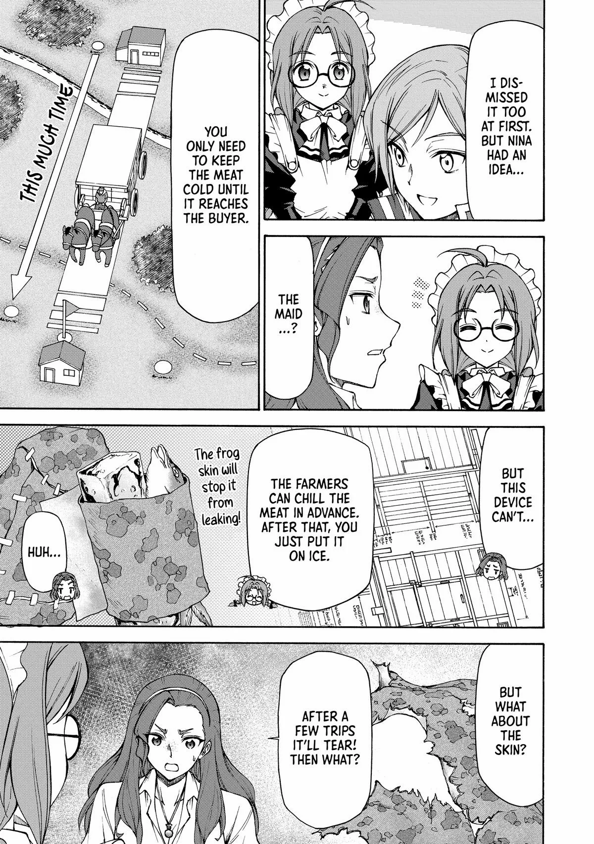 Maid Nara Touzen Desu. ~Nureginu Wo Kiserareta Bannou Maid-San Wa Tabi Ni Deru Koto Ni Shimashita.~ Chapter 15 page 25 - 