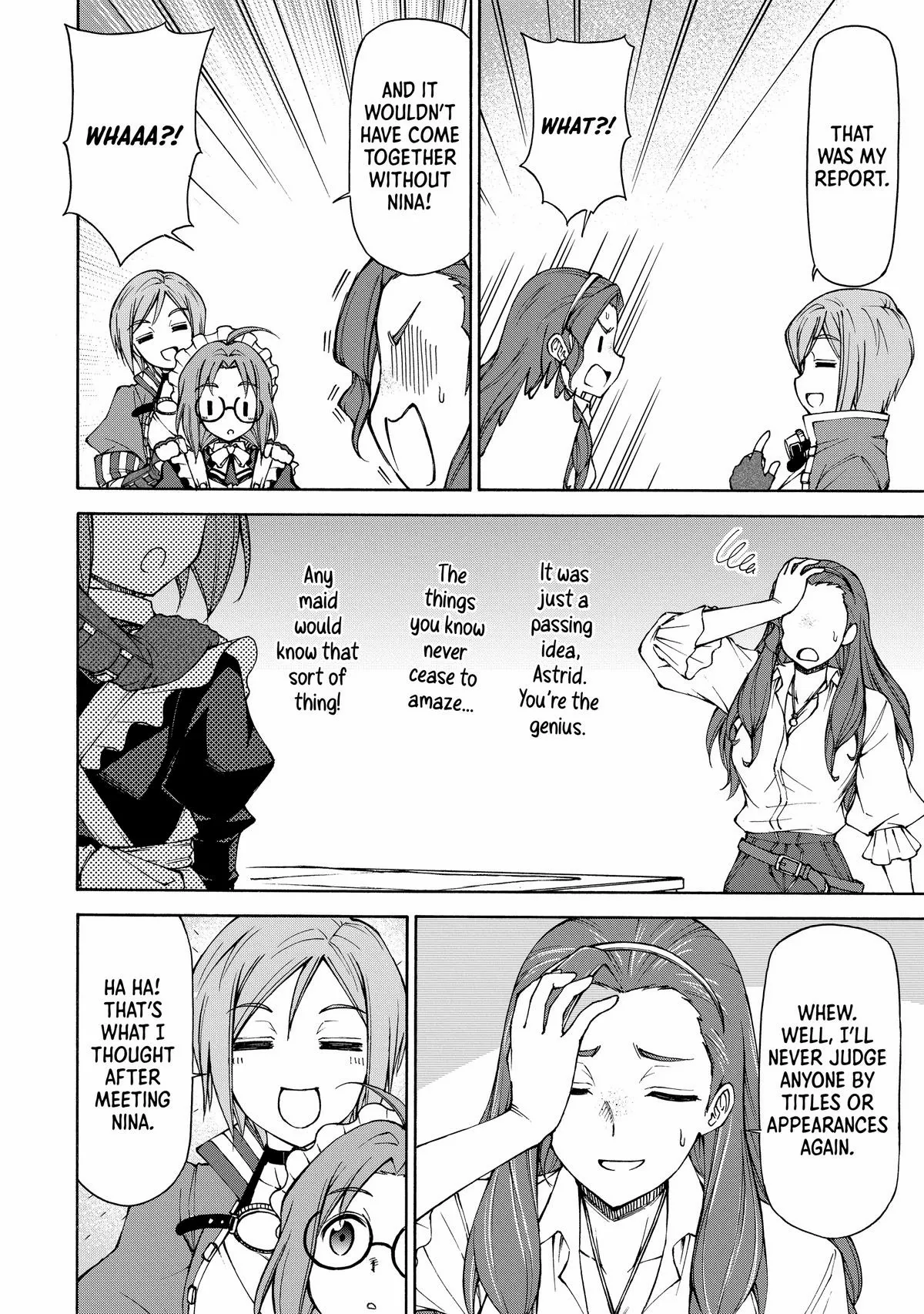 Maid Nara Touzen Desu. ~Nureginu Wo Kiserareta Bannou Maid-San Wa Tabi Ni Deru Koto Ni Shimashita.~ Chapter 15 page 28 - 
