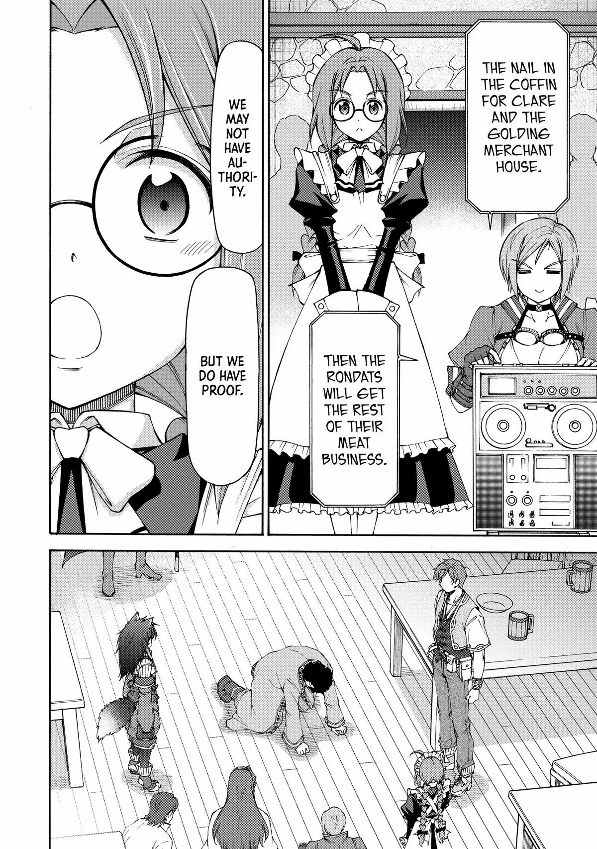 Maid Nara Touzen Desu. ~Nureginu Wo Kiserareta Bannou Maid-San Wa Tabi Ni Deru Koto Ni Shimashita.~ Chapter 15 page 4 - 