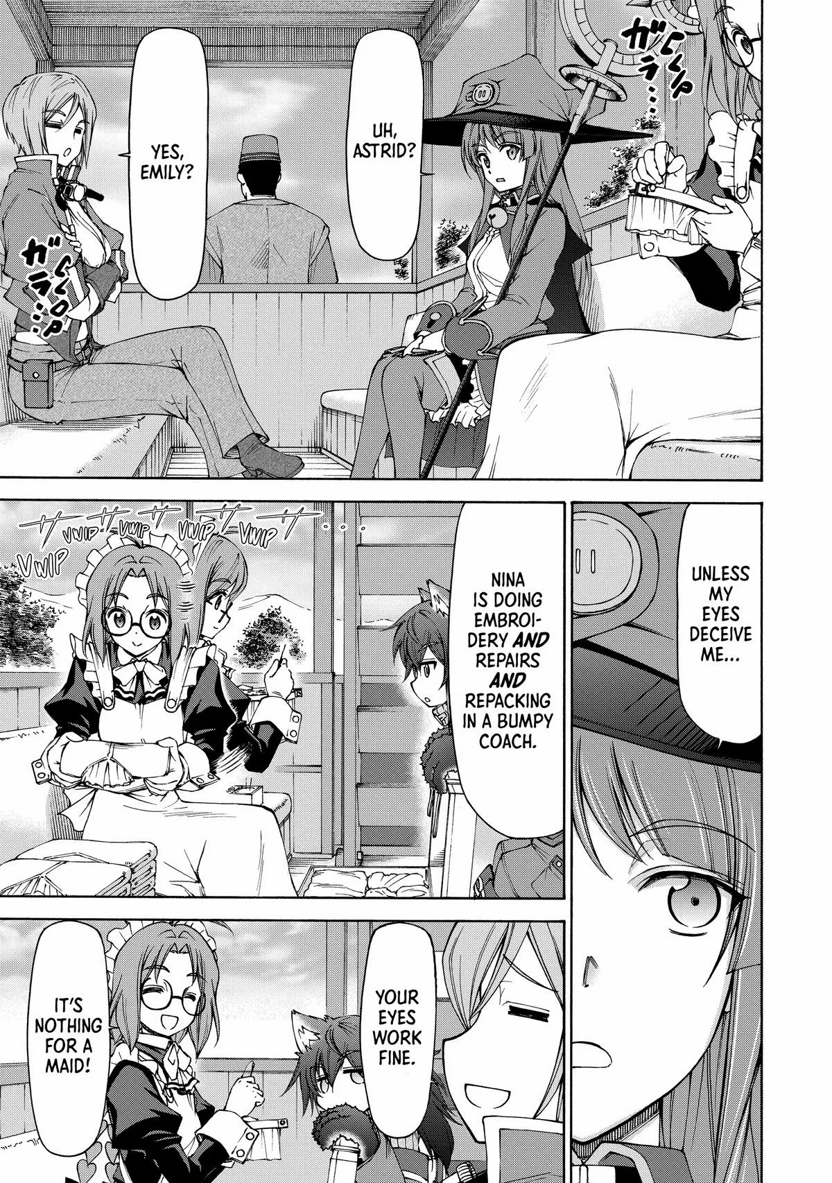 Maid Nara Touzen Desu. ~Nureginu Wo Kiserareta Bannou Maid-San Wa Tabi Ni Deru Koto Ni Shimashita.~ Chapter 16 page 14 - 