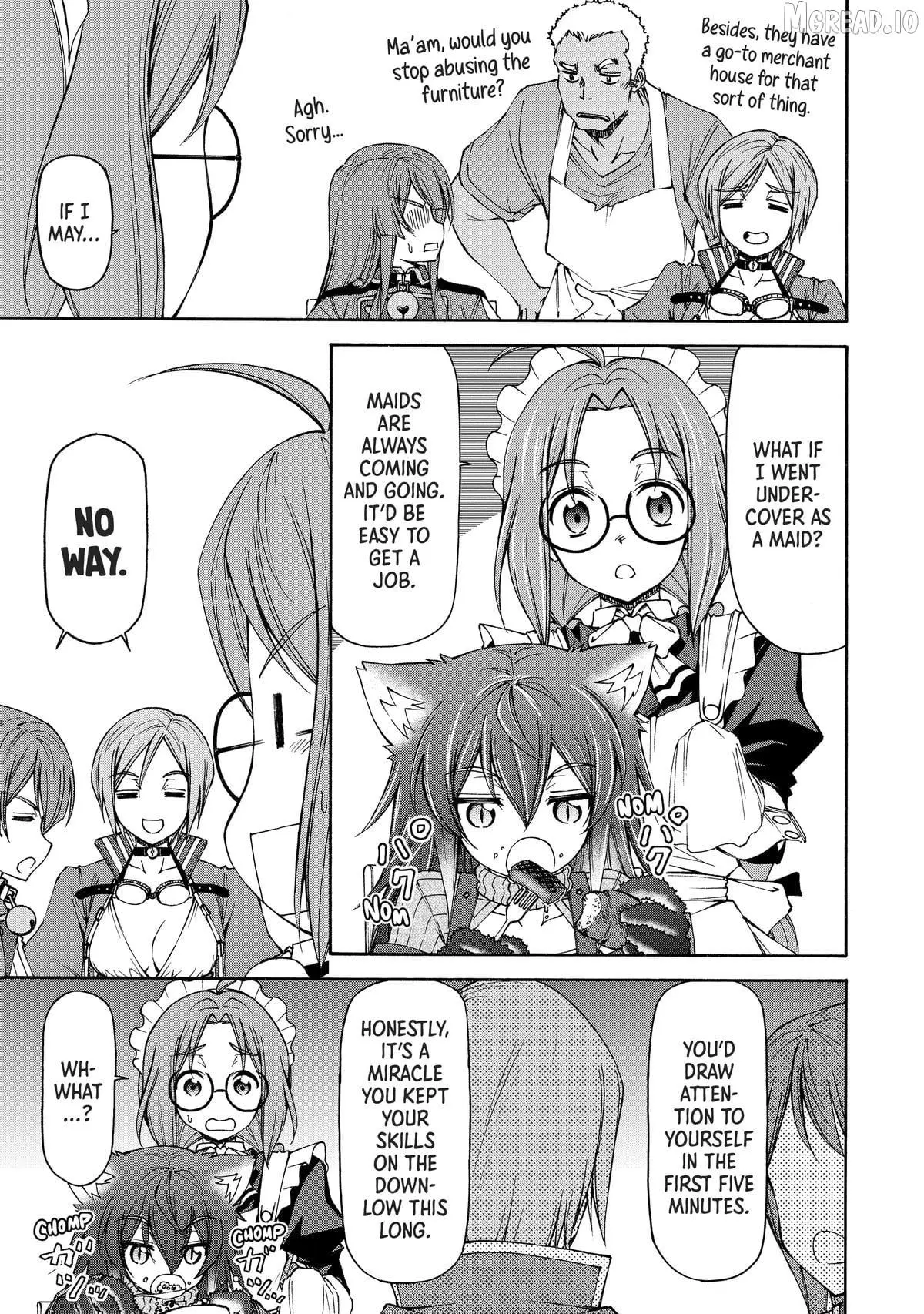 Maid Nara Touzen Desu. ~Nureginu Wo Kiserareta Bannou Maid-San Wa Tabi Ni Deru Koto Ni Shimashita.~ Chapter 17 page 13 - 