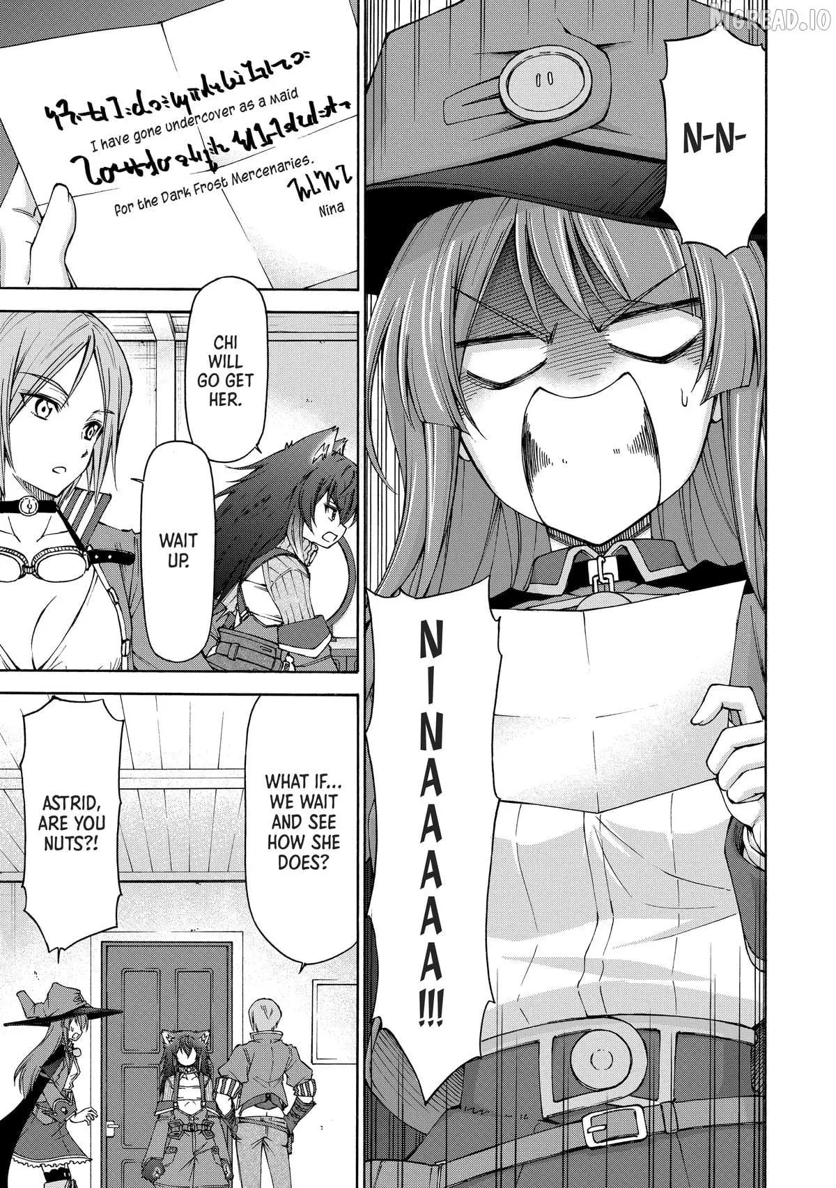 Maid Nara Touzen Desu. ~Nureginu Wo Kiserareta Bannou Maid-San Wa Tabi Ni Deru Koto Ni Shimashita.~ Chapter 17 page 21 - 