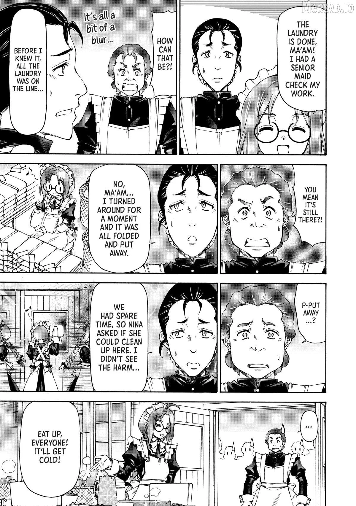 Maid Nara Touzen Desu. ~Nureginu Wo Kiserareta Bannou Maid-San Wa Tabi Ni Deru Koto Ni Shimashita.~ Chapter 17 page 27 - 