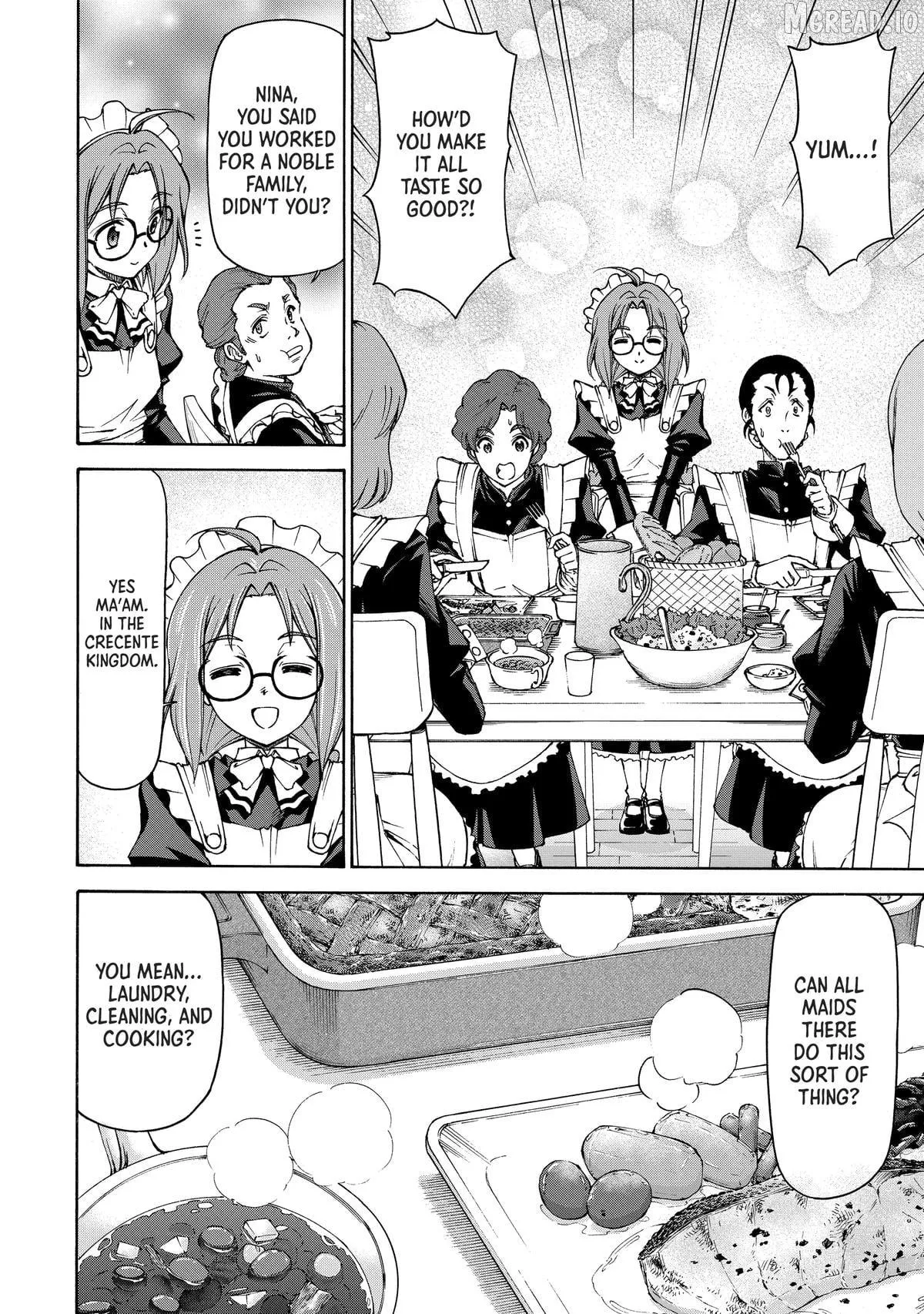 Maid Nara Touzen Desu. ~Nureginu Wo Kiserareta Bannou Maid-San Wa Tabi Ni Deru Koto Ni Shimashita.~ Chapter 17 page 28 - 
