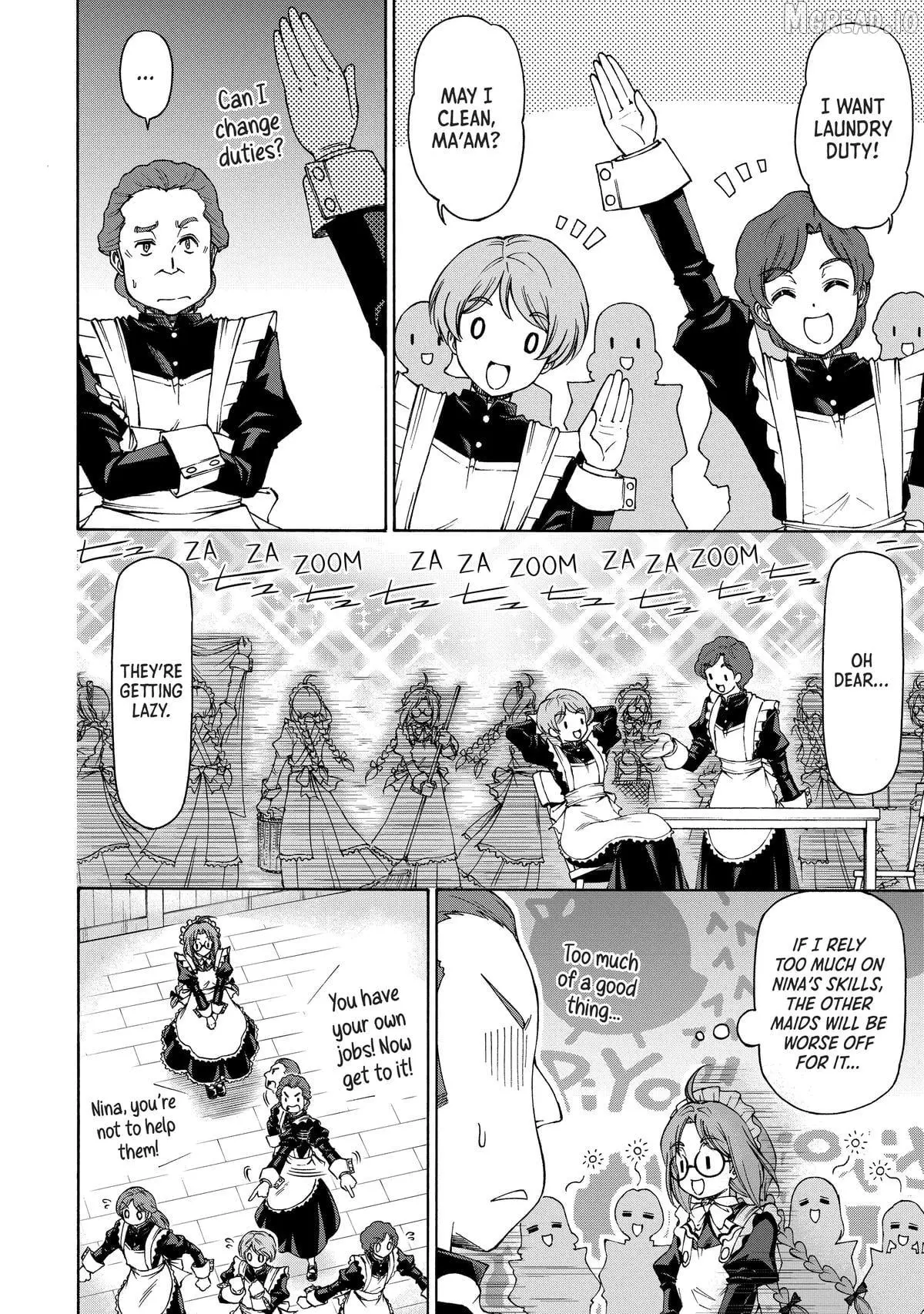 Maid Nara Touzen Desu. ~Nureginu Wo Kiserareta Bannou Maid-San Wa Tabi Ni Deru Koto Ni Shimashita.~ Chapter 17 page 30 - 