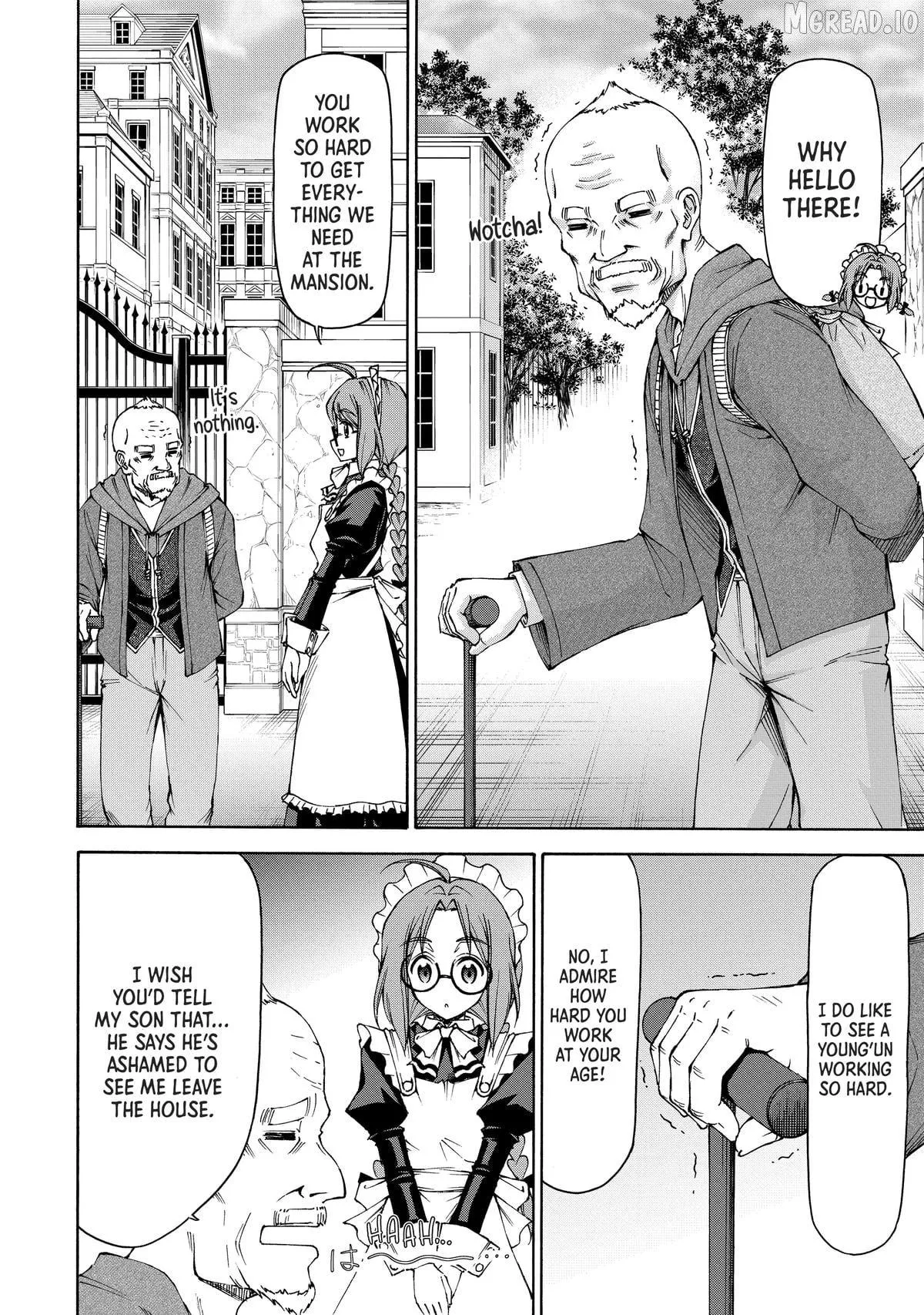 Maid Nara Touzen Desu. ~Nureginu Wo Kiserareta Bannou Maid-San Wa Tabi Ni Deru Koto Ni Shimashita.~ Chapter 17 page 32 - 