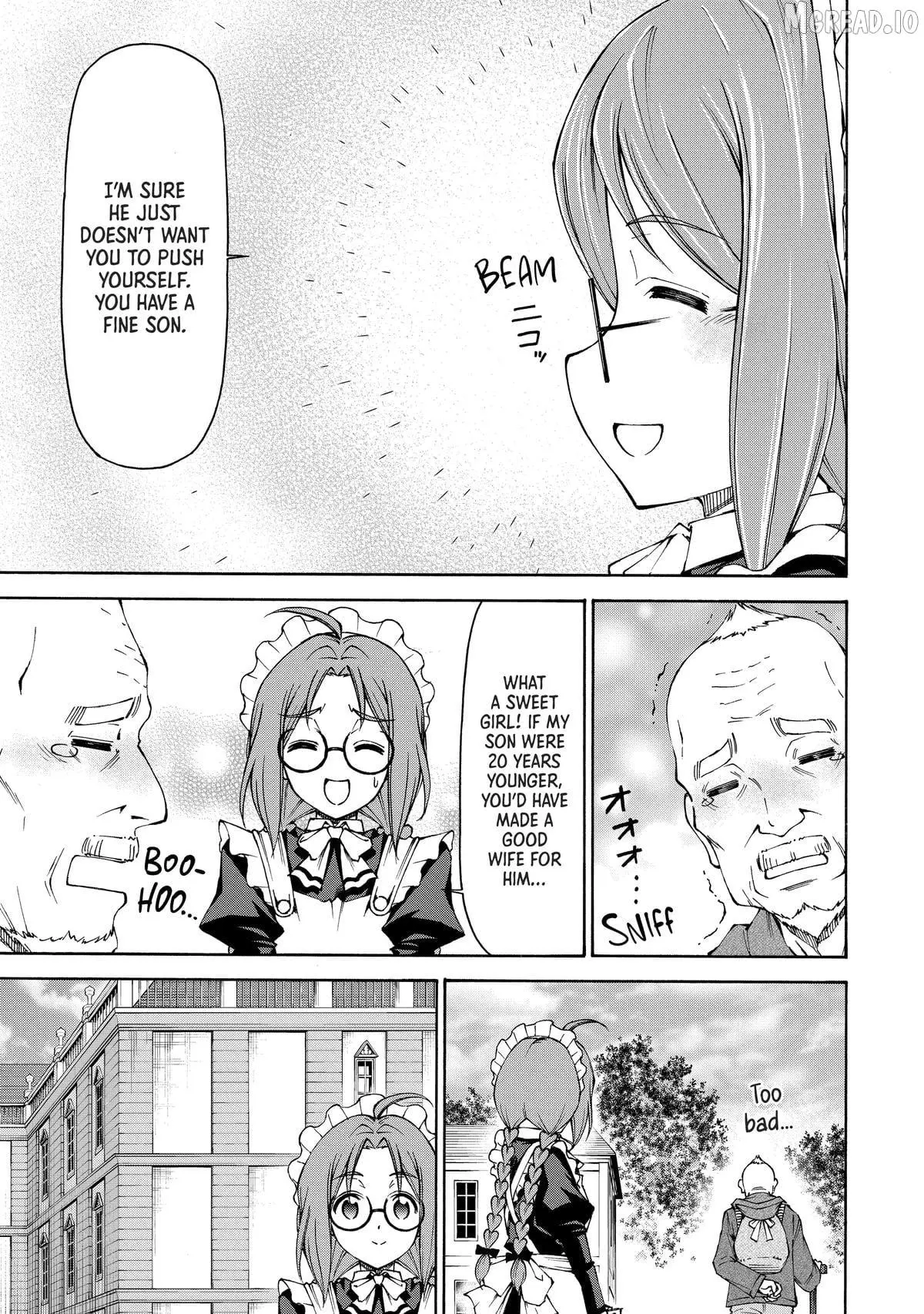 Maid Nara Touzen Desu. ~Nureginu Wo Kiserareta Bannou Maid-San Wa Tabi Ni Deru Koto Ni Shimashita.~ Chapter 17 page 33 - 