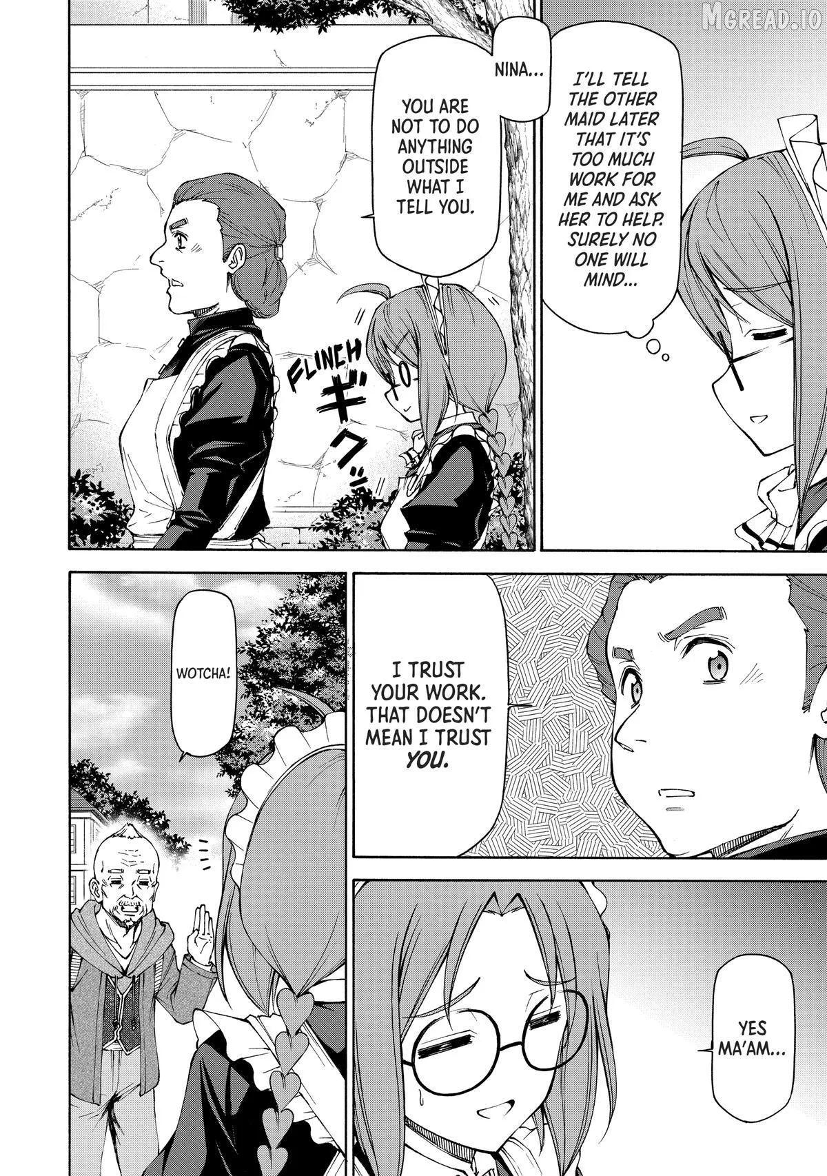 Maid Nara Touzen Desu. ~Nureginu Wo Kiserareta Bannou Maid-San Wa Tabi Ni Deru Koto Ni Shimashita.~ Chapter 18 page 12 - 