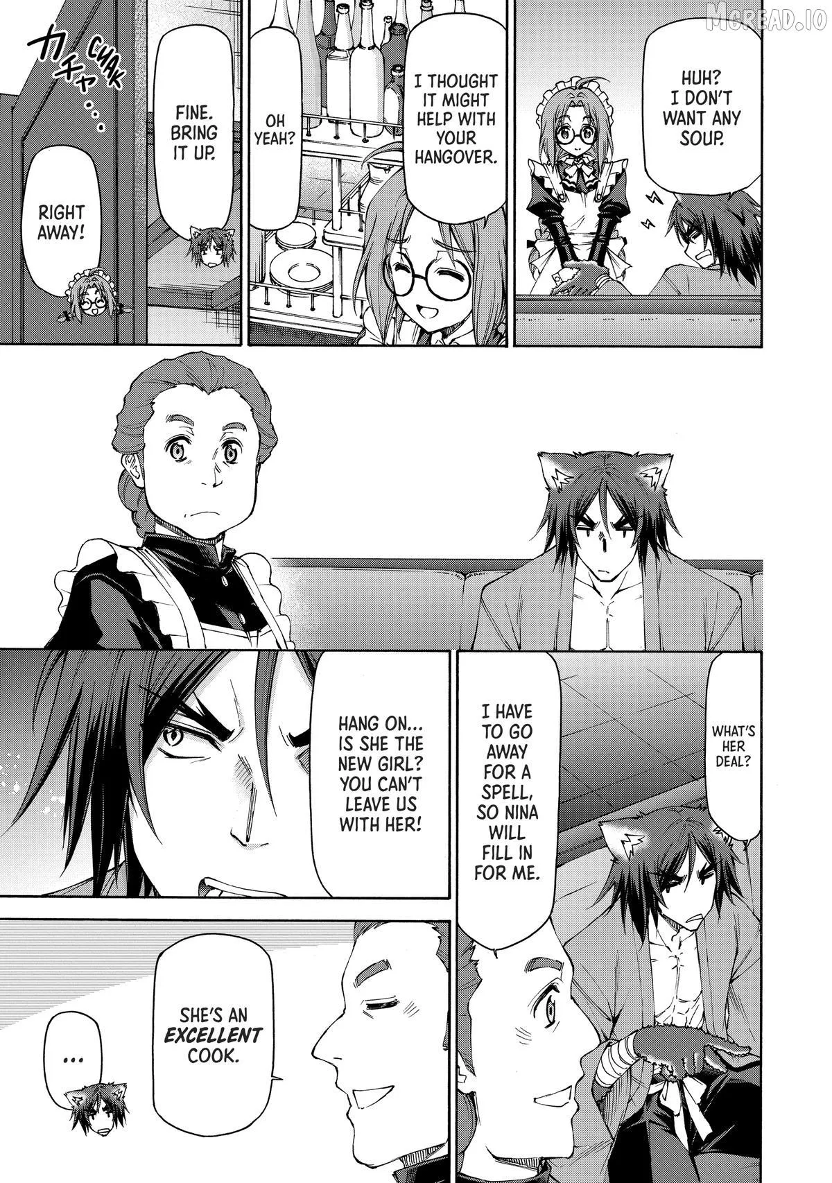 Maid Nara Touzen Desu. ~Nureginu Wo Kiserareta Bannou Maid-San Wa Tabi Ni Deru Koto Ni Shimashita.~ Chapter 18 page 21 - 