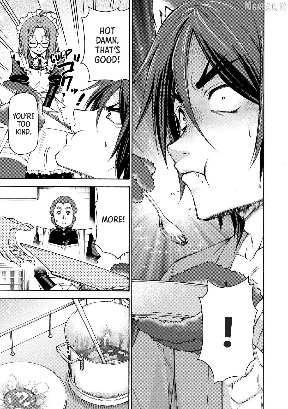 Maid Nara Touzen Desu. ~Nureginu Wo Kiserareta Bannou Maid-San Wa Tabi Ni Deru Koto Ni Shimashita.~ Chapter 18 page 23 - 